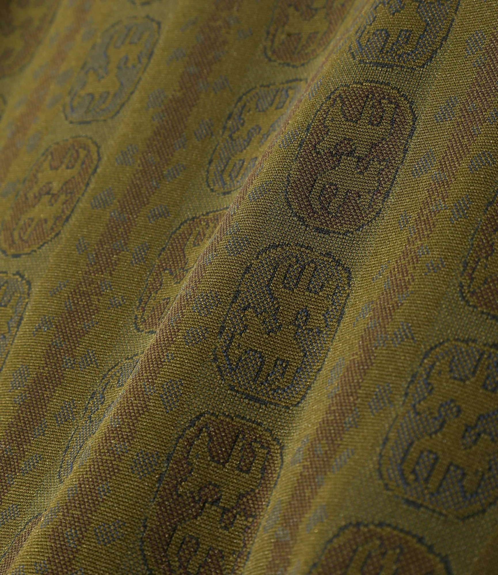 Track Jacket - Olive - Poly Jacquard - Image 6