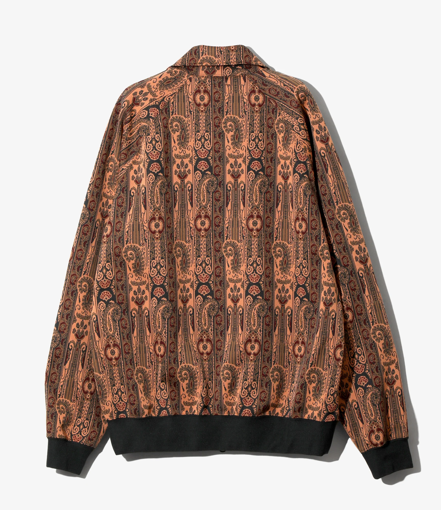 Track Jacket - Orange - Poly Jacquard - Image 5