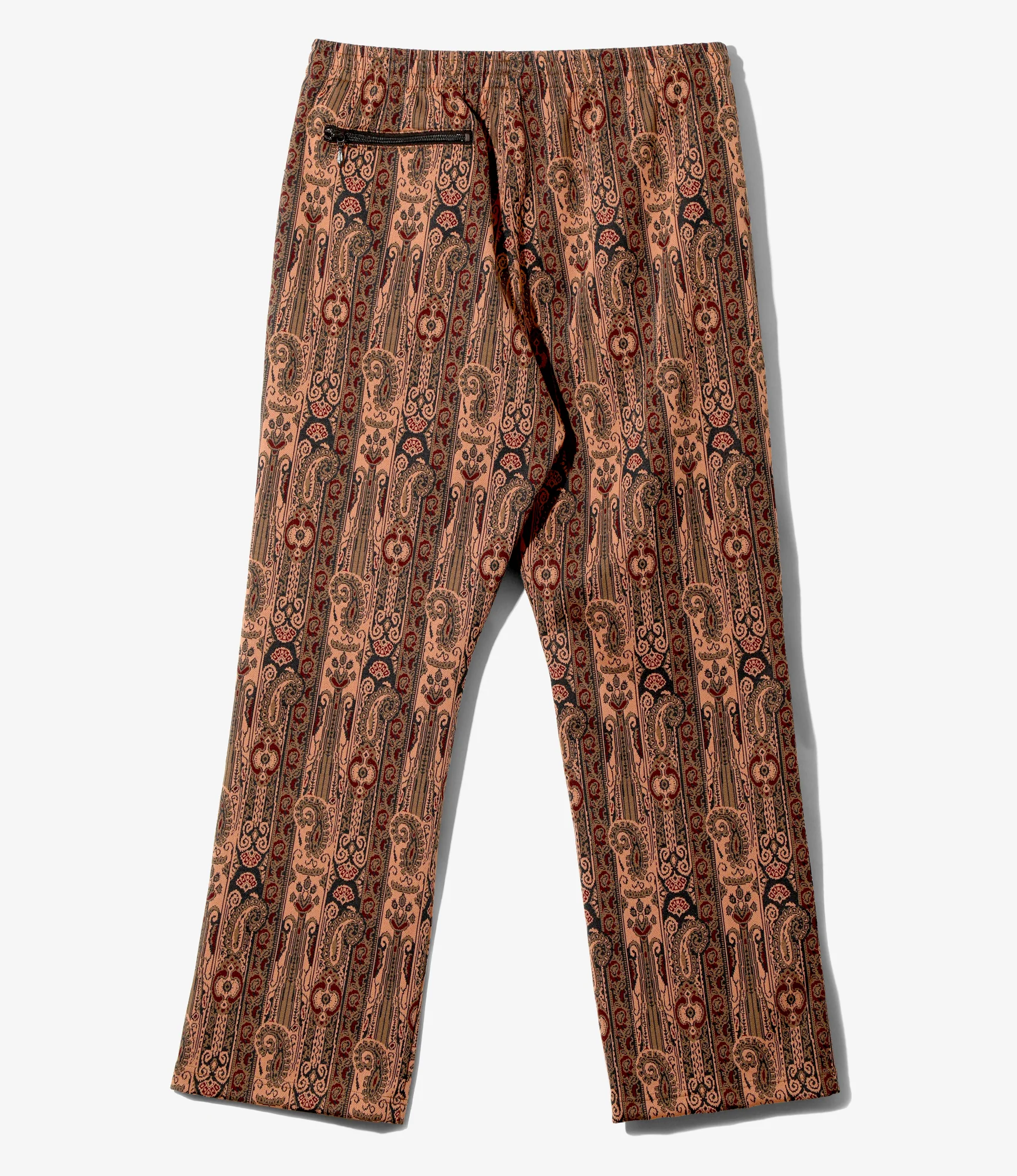 Track Pant - Orange - Poly Jacquard - Image 4