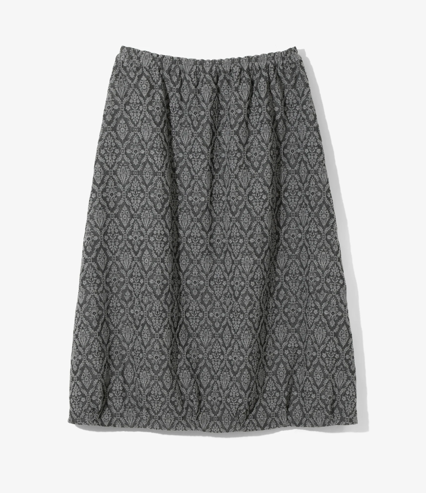 Women's Balloon Skirt - Grey - Victorian Jacquard - Image 4