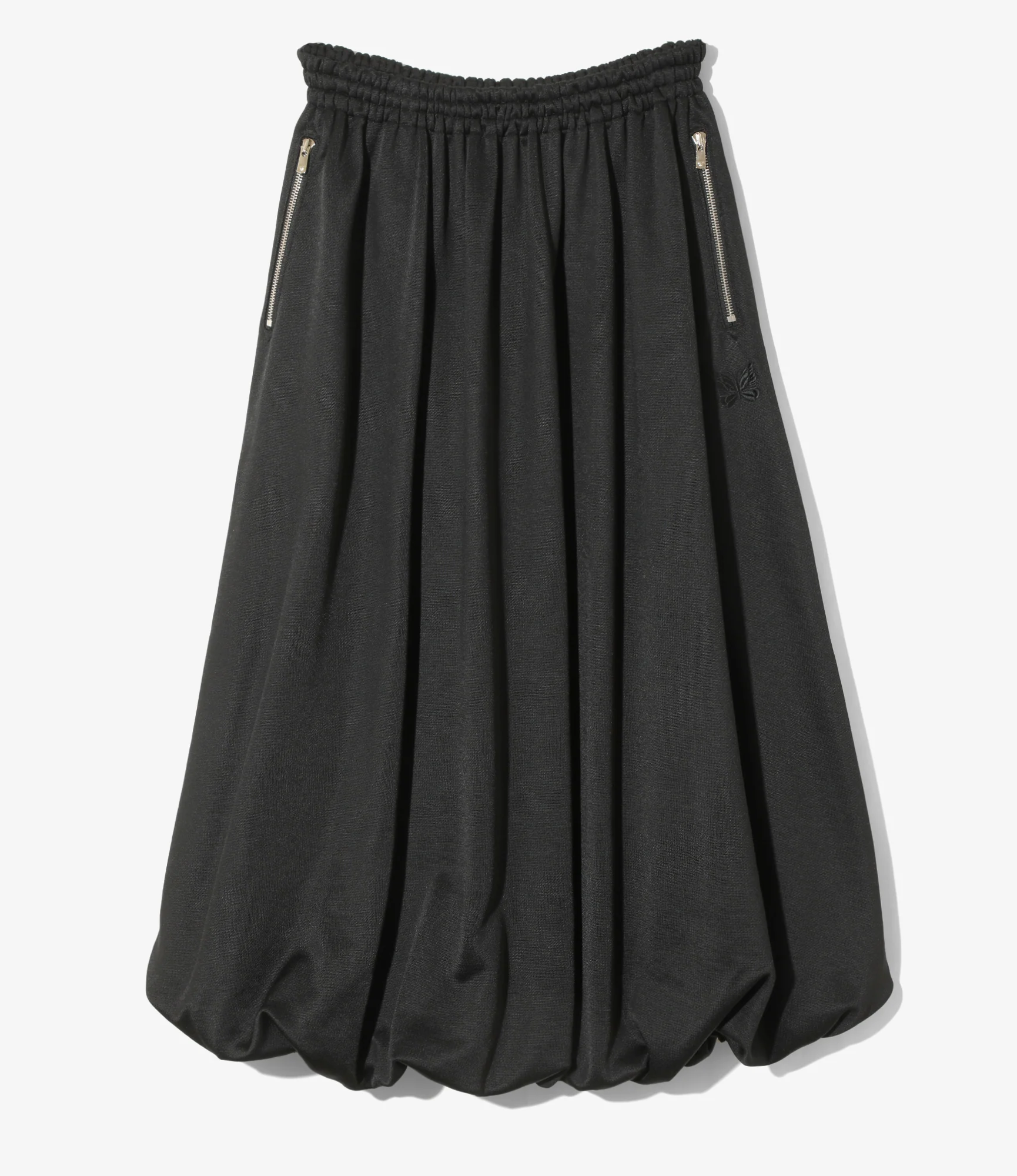 Women's Balloon Track Skirt - Black - Bright Jersey