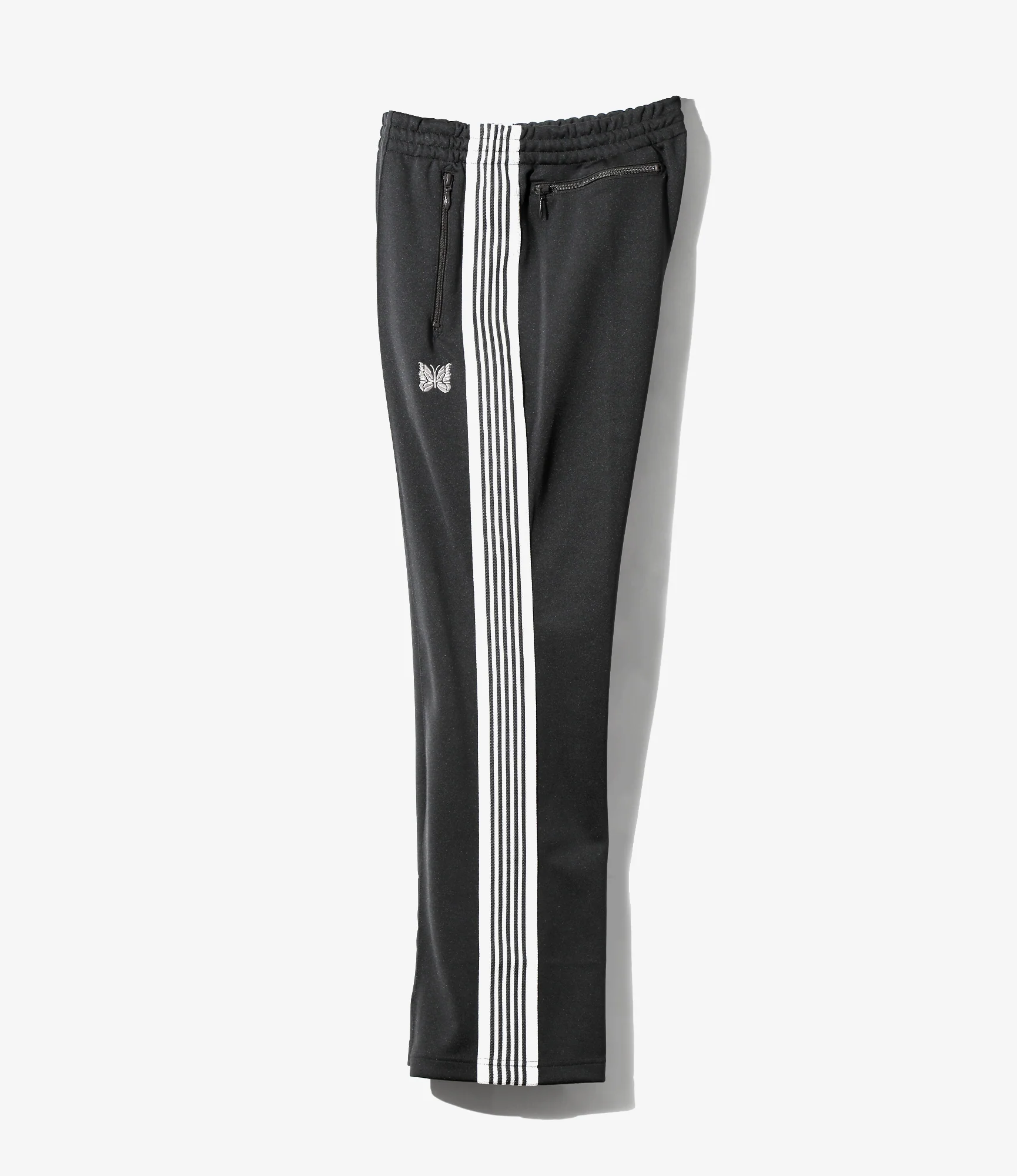 Women's Boot-Cut Track Pant - Charcoal - Poly Smooth - Image 4