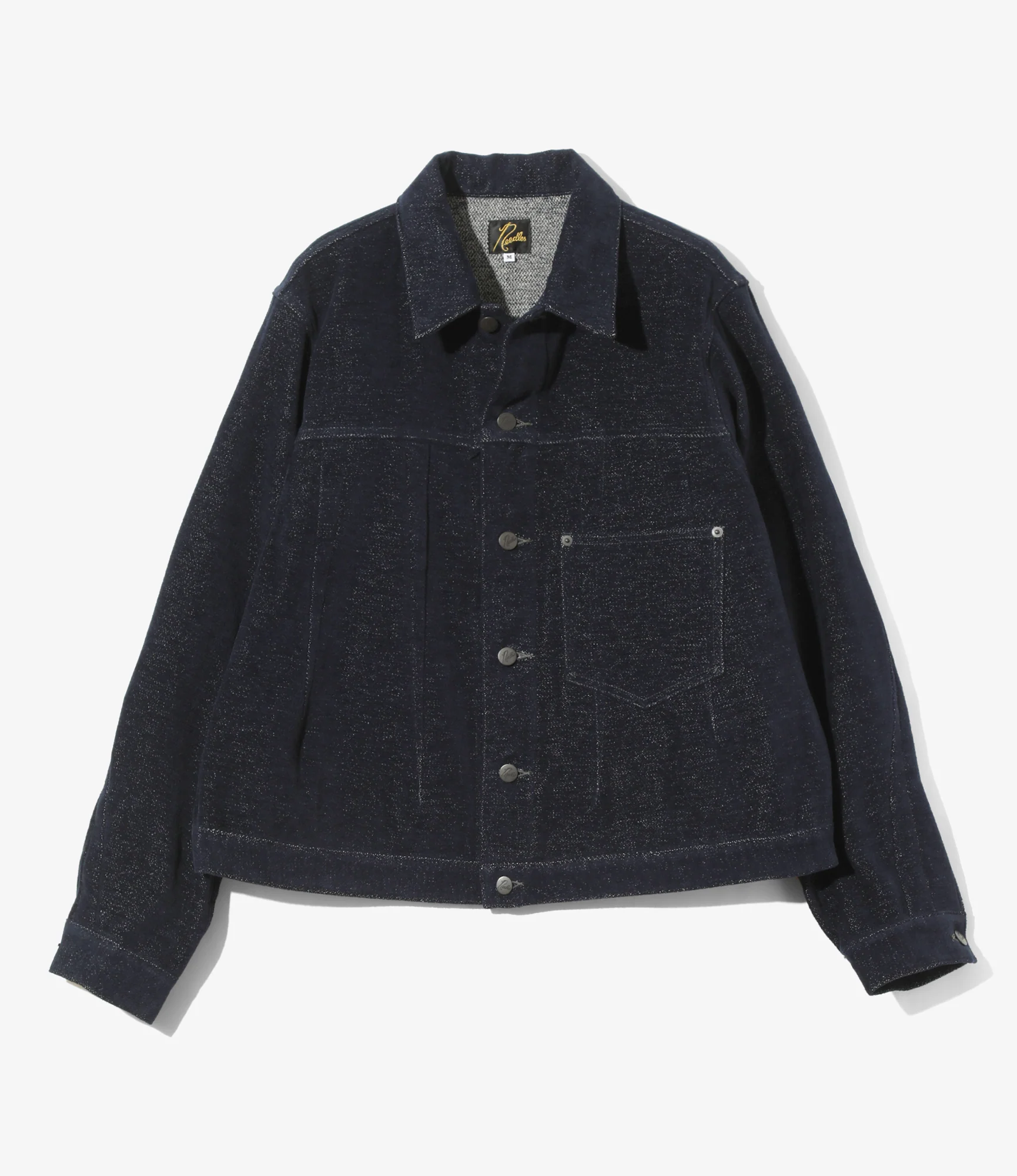 Women's Darts Jean Jacket - Navy - Cotton / Washi Chenille