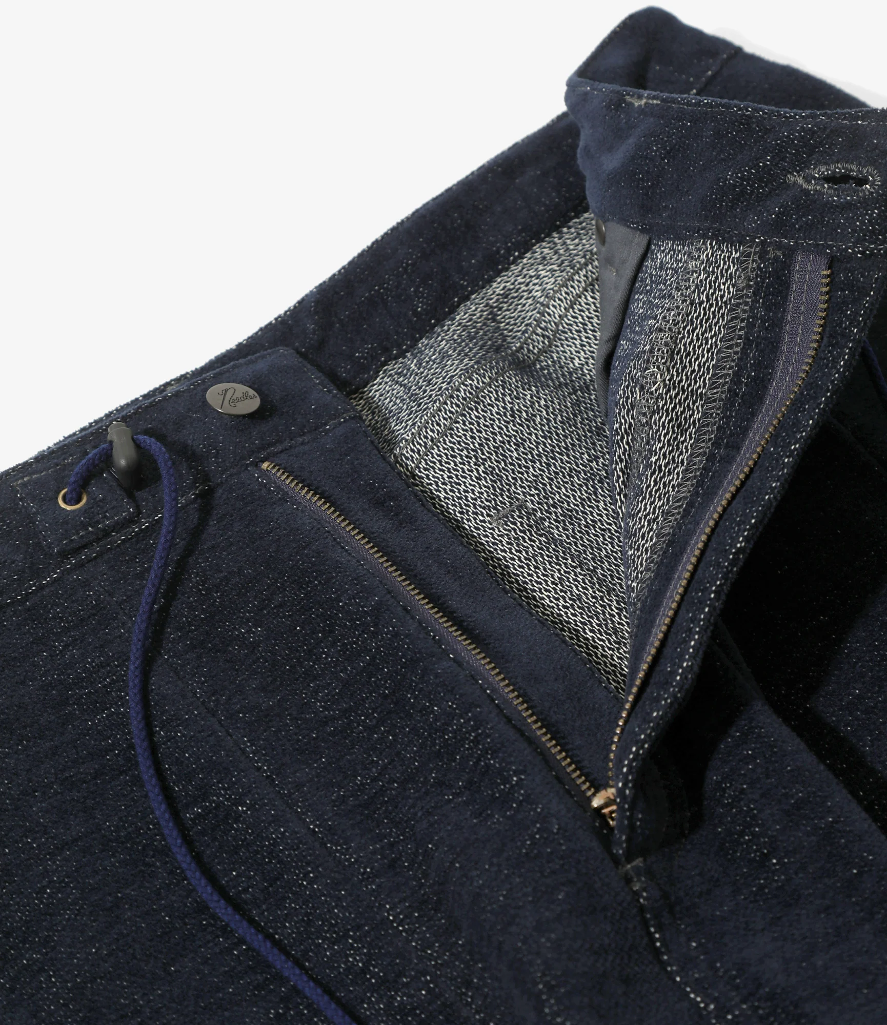 Women's H.D. Jean - Navy - Cotton / Washi Chenille - Image 3
