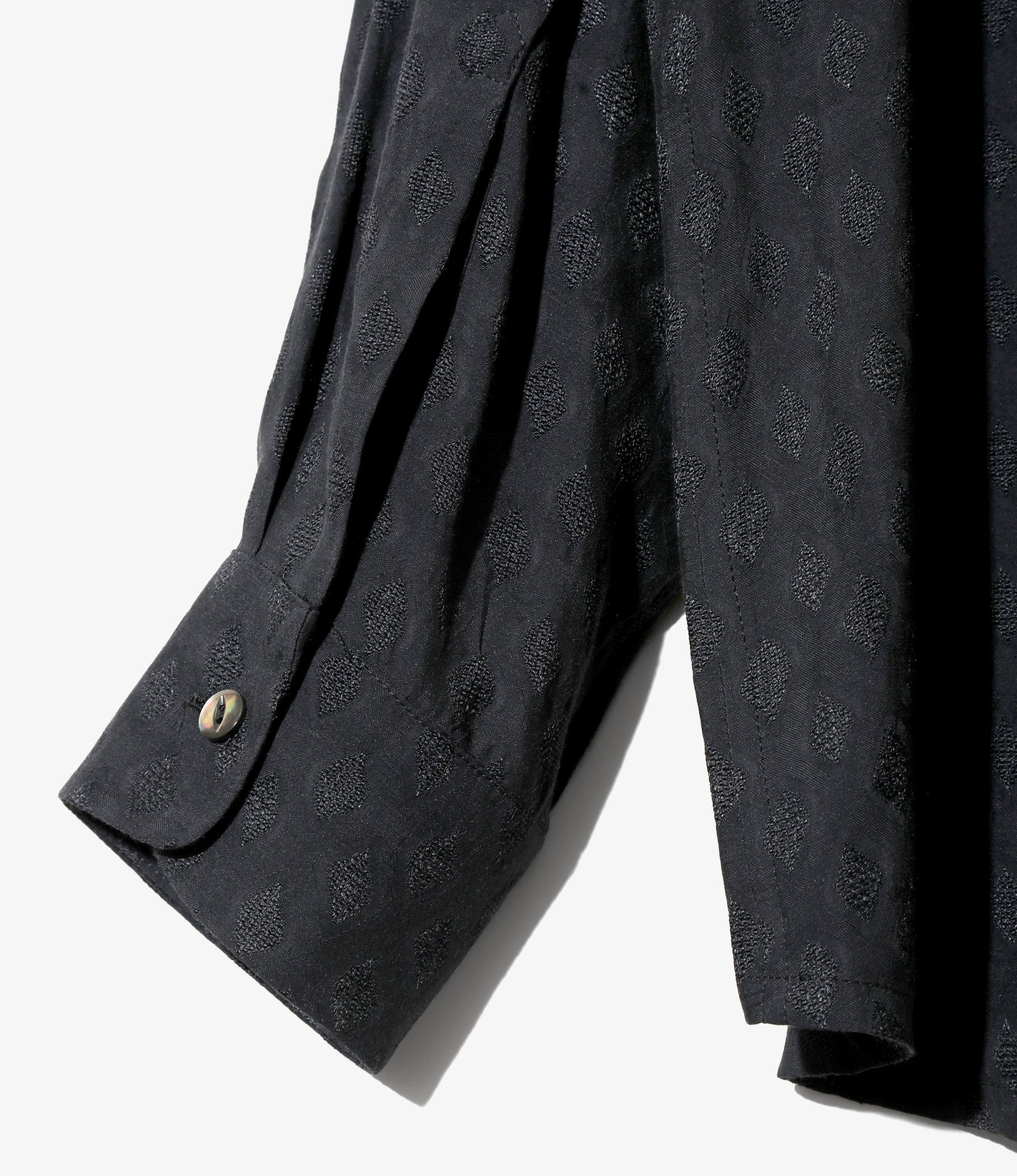 Women's One-up Shirt - Navy - Diamond Mesh Jacquard - Image 4