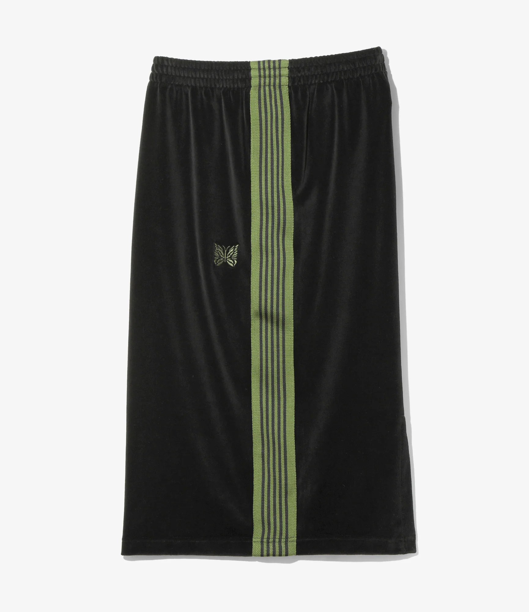 Women's Pencil Skirt - Black - C/PE Velour - Image 4