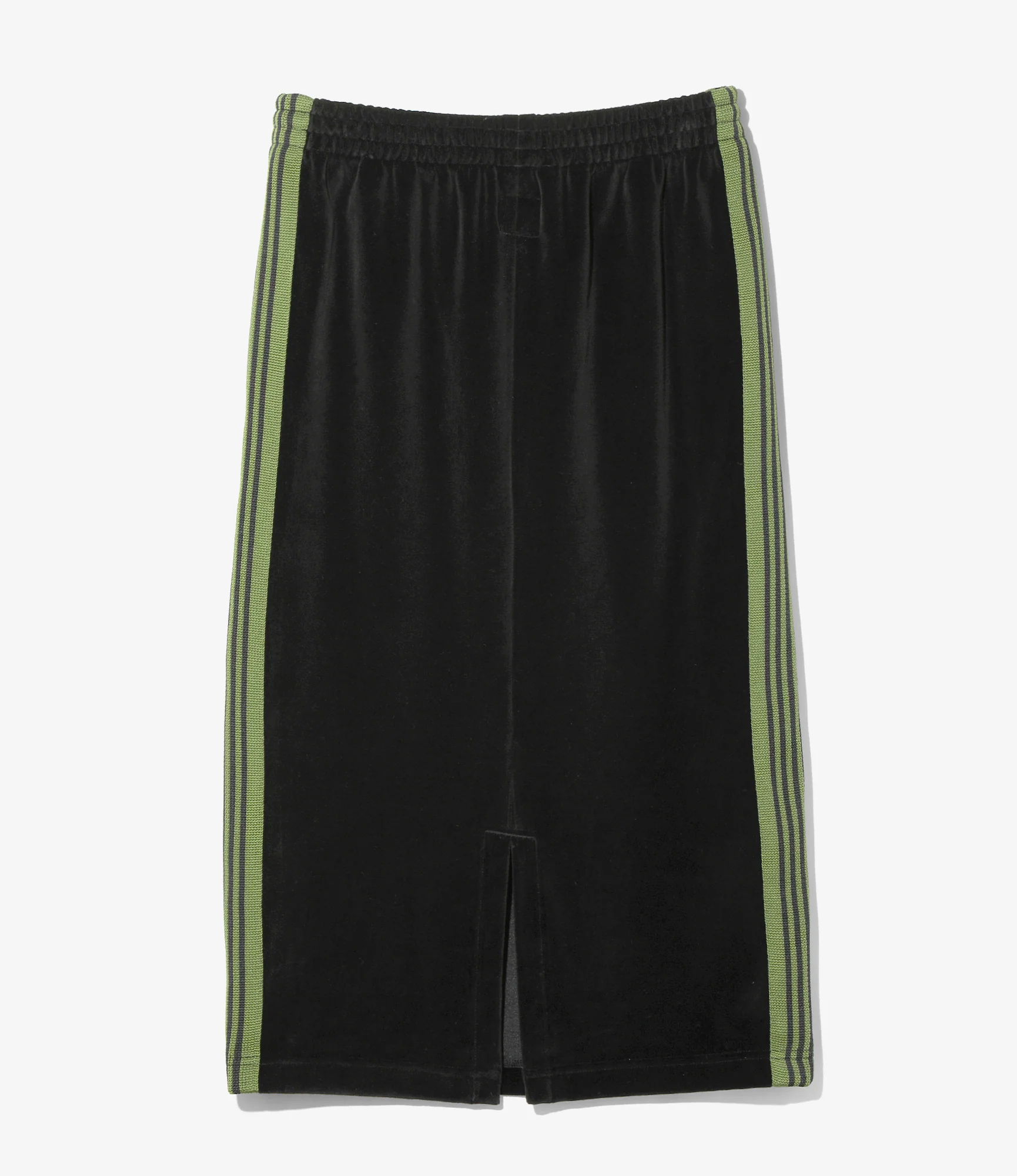 Women's Pencil Skirt - Black - C/PE Velour - Image 5