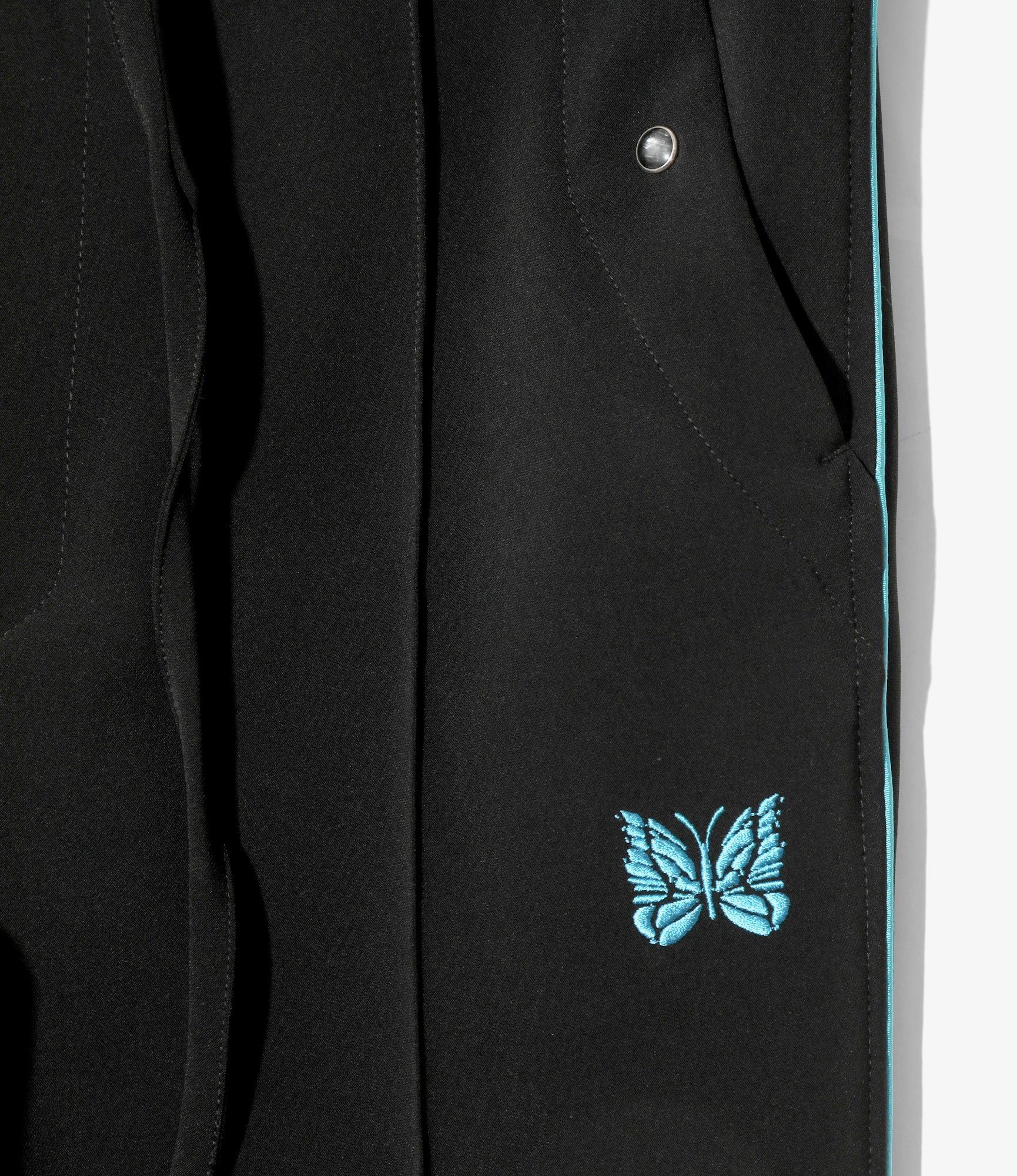 Women's Piping Cowboy Pant - Black - Poly Double Cloth - Image 2