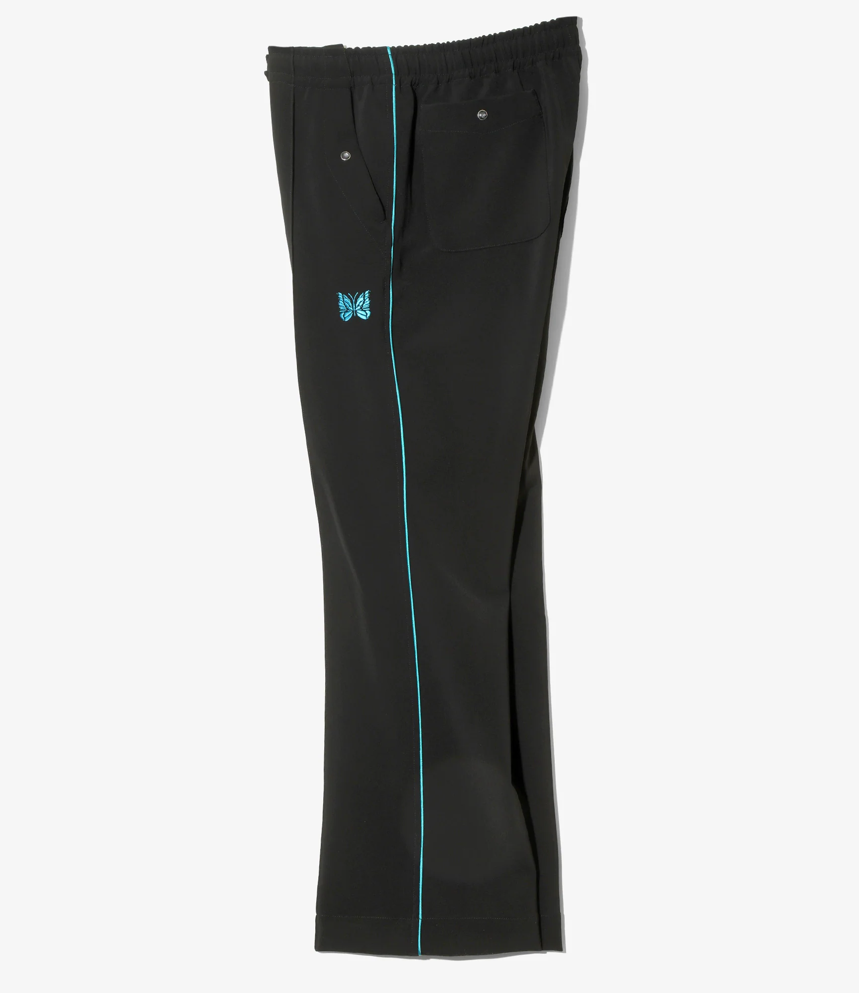 Women's Piping Cowboy Pant - Black - Poly Double Cloth - Image 4