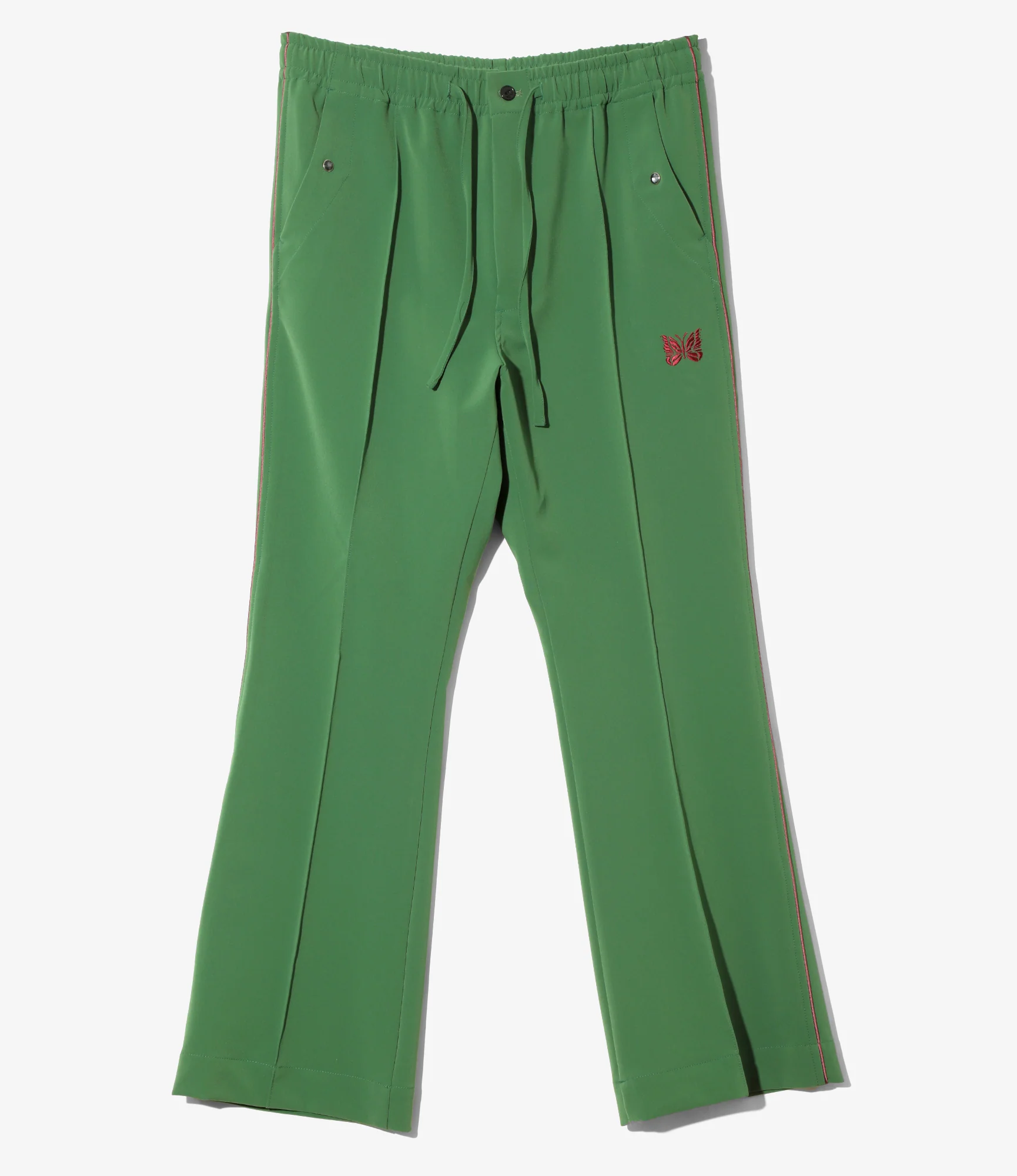 Piping Cowboy Pant - Green - Poly Double Cloth