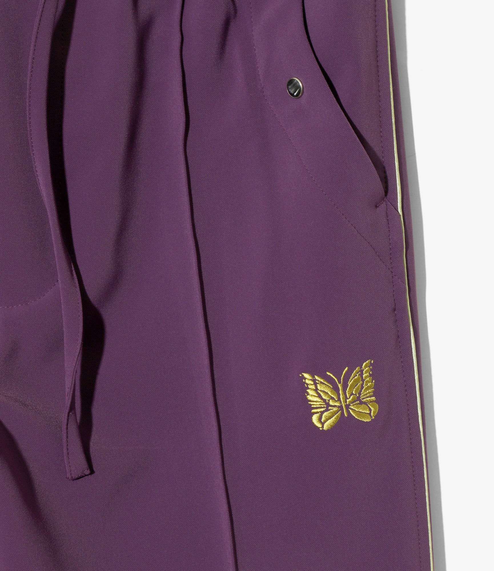 Women's Piping Cowboy Pant - Purple - Poly Double Cloth - Image 2