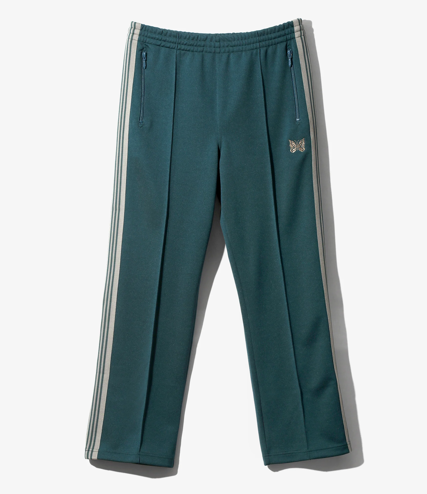 Track Pant - Green - Poly Smooth