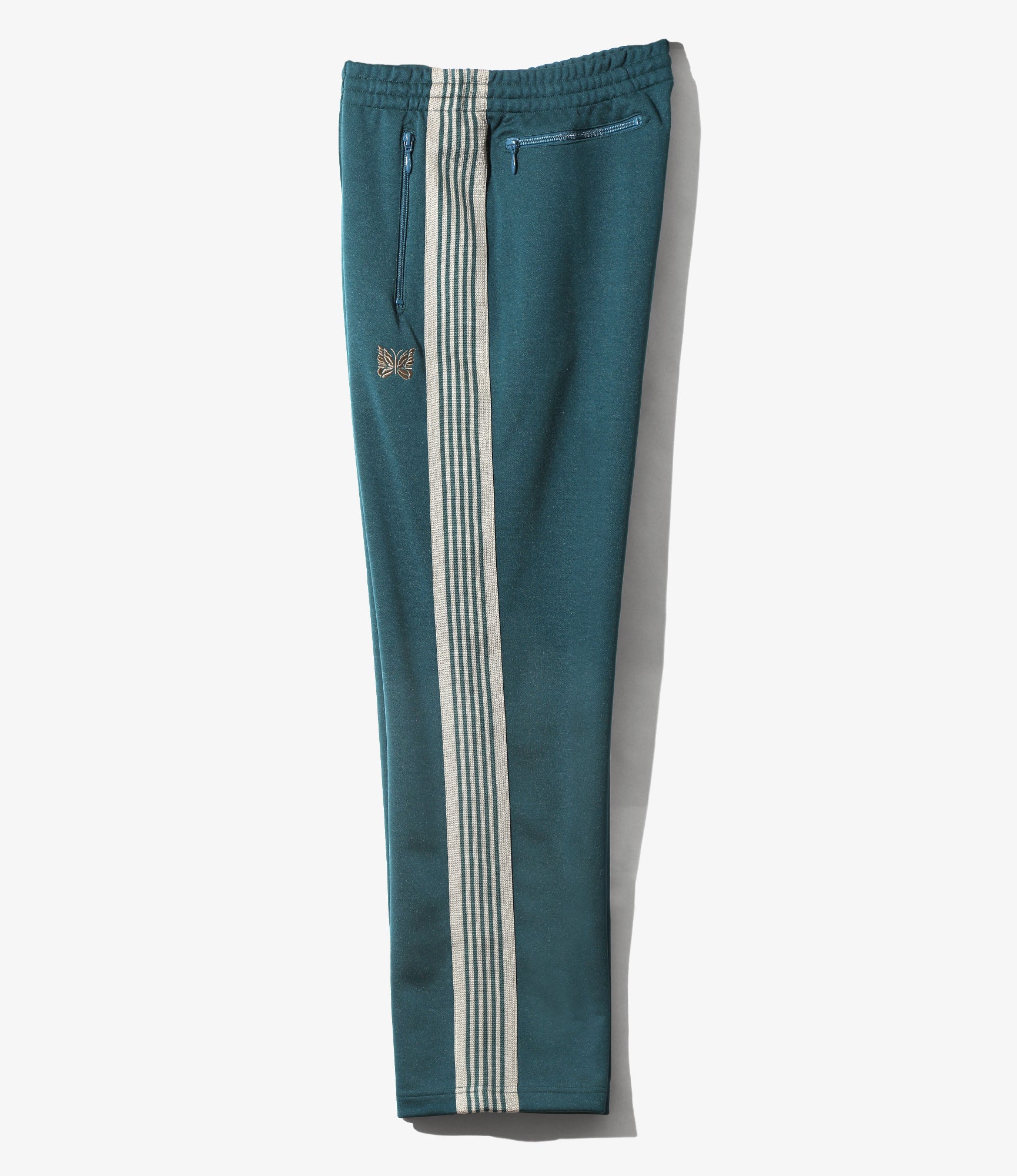 Track Pant - Green - Poly Smooth - Image 4