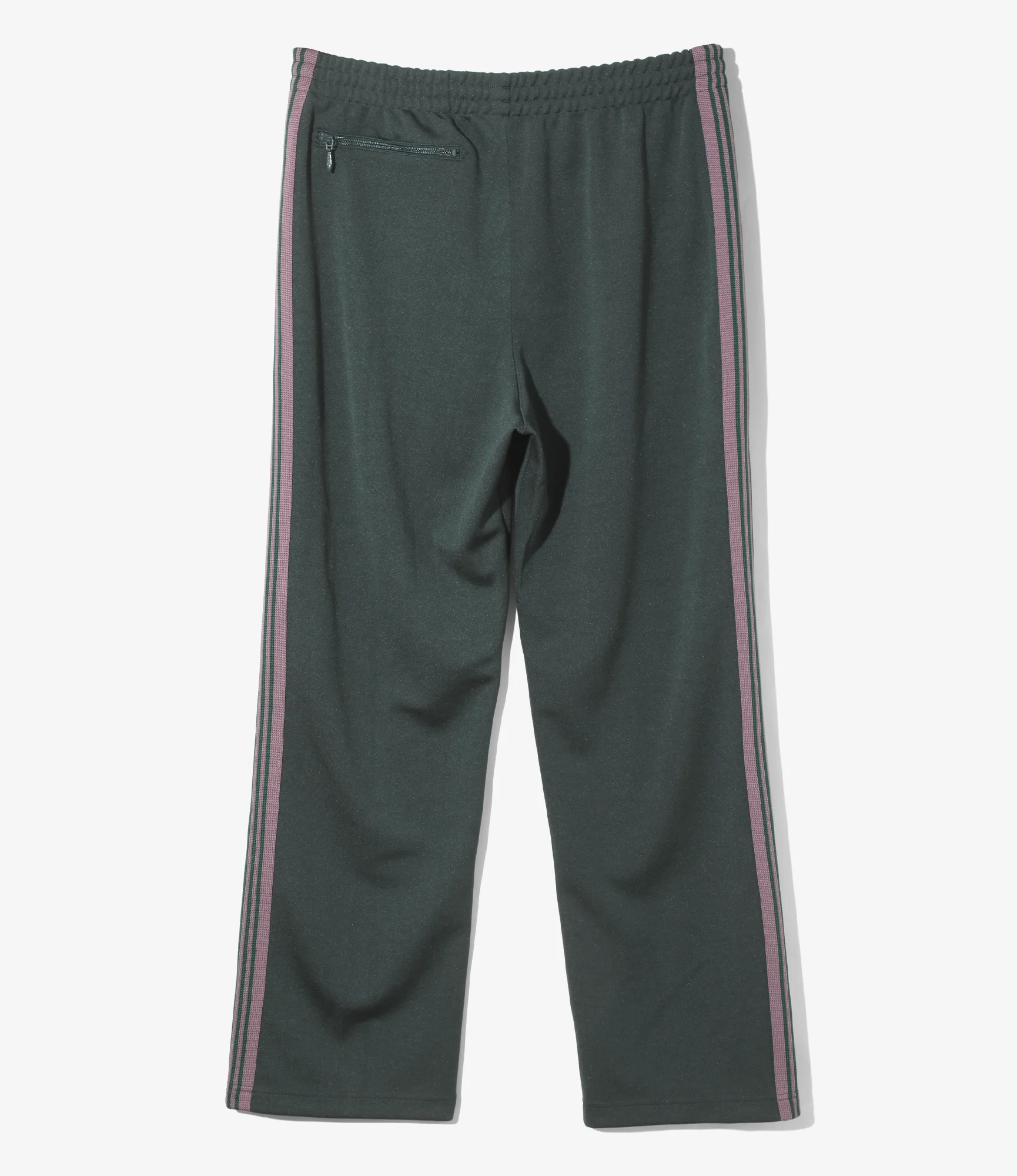 Women's Track Pant - Green - Poly Smooth - Image 5