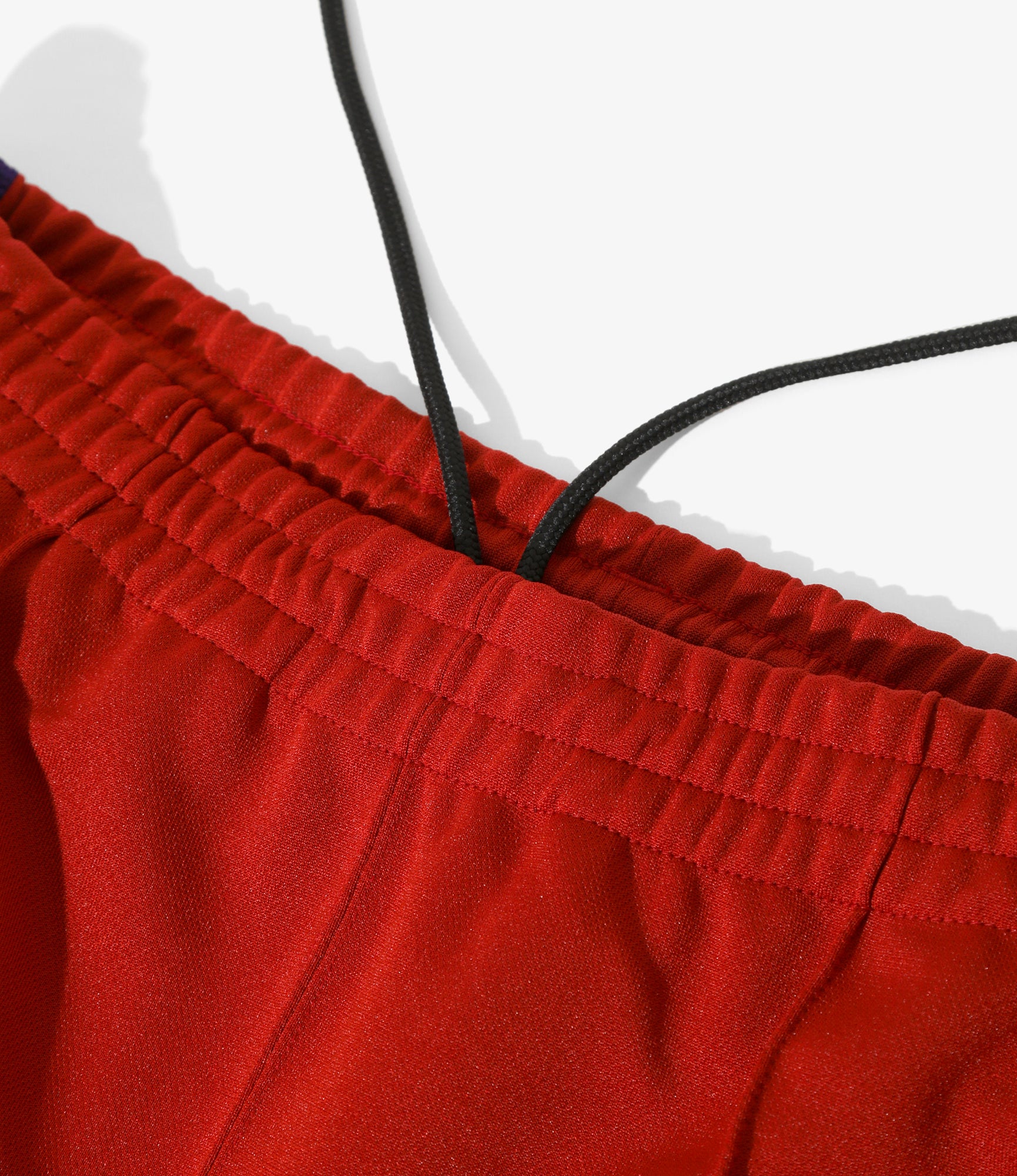 Women's Track Pant - Red - Poly Smooth - Image 2
