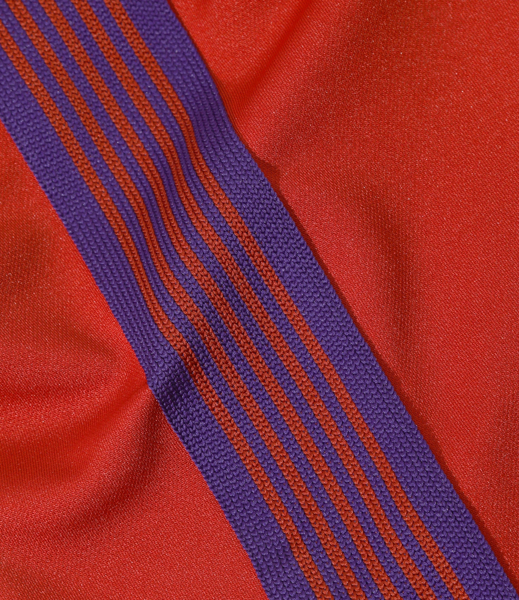 Women's Track Pant - Red - Poly Smooth - Image 6