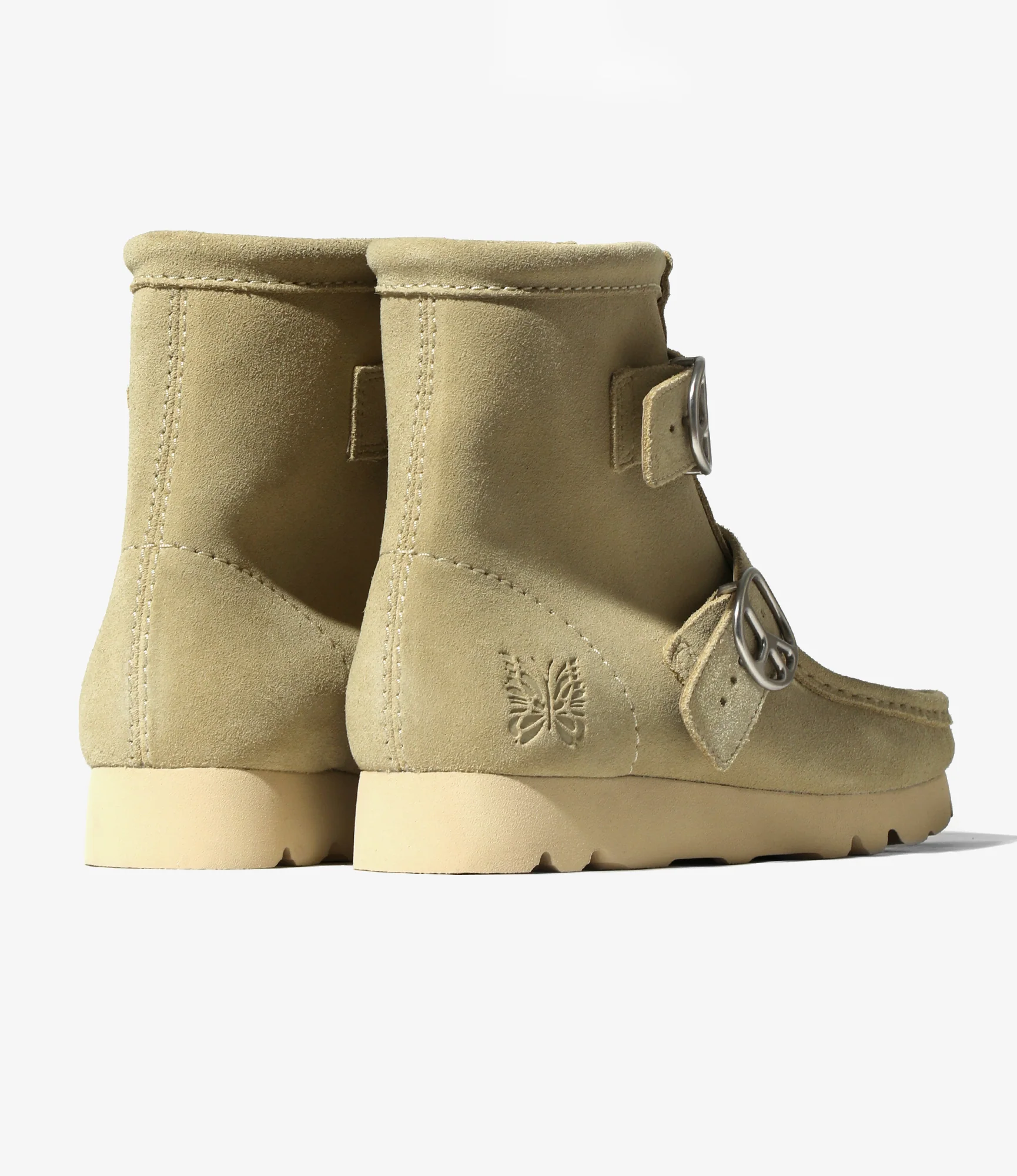 Needles x Clarks - Wallabee Strap Hi - Maple - Image 5