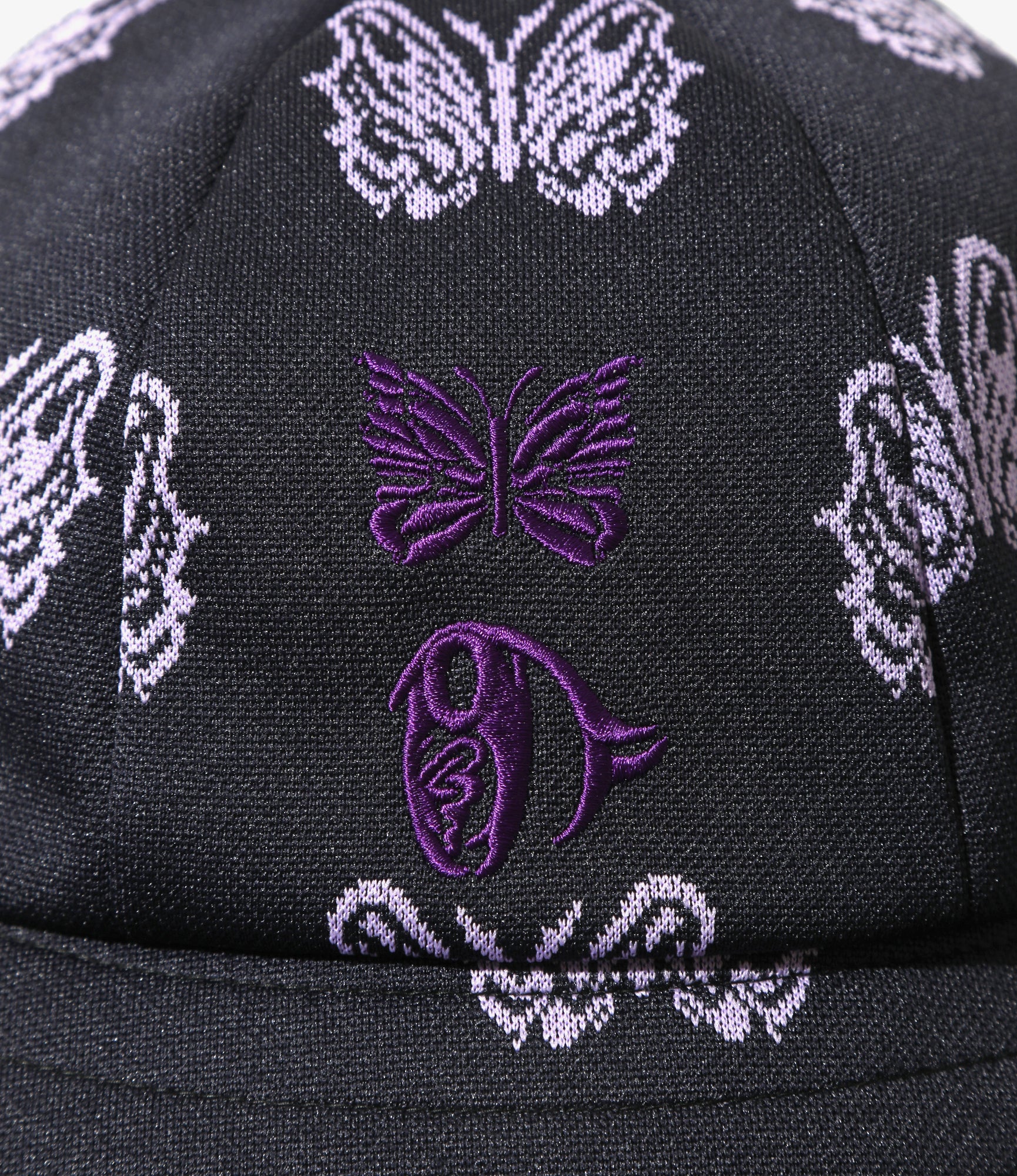 Needles x Kae Tanaka Bermuda Hat - Black - Poly Jacquard - Image 4