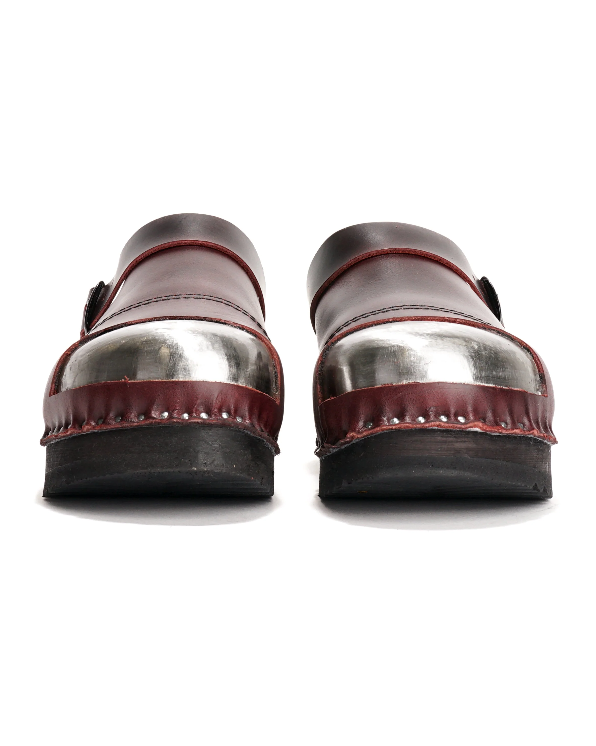 Needles x Troentorp - Safety - Smooth/Steel Toe - Bordeaux - Image 4