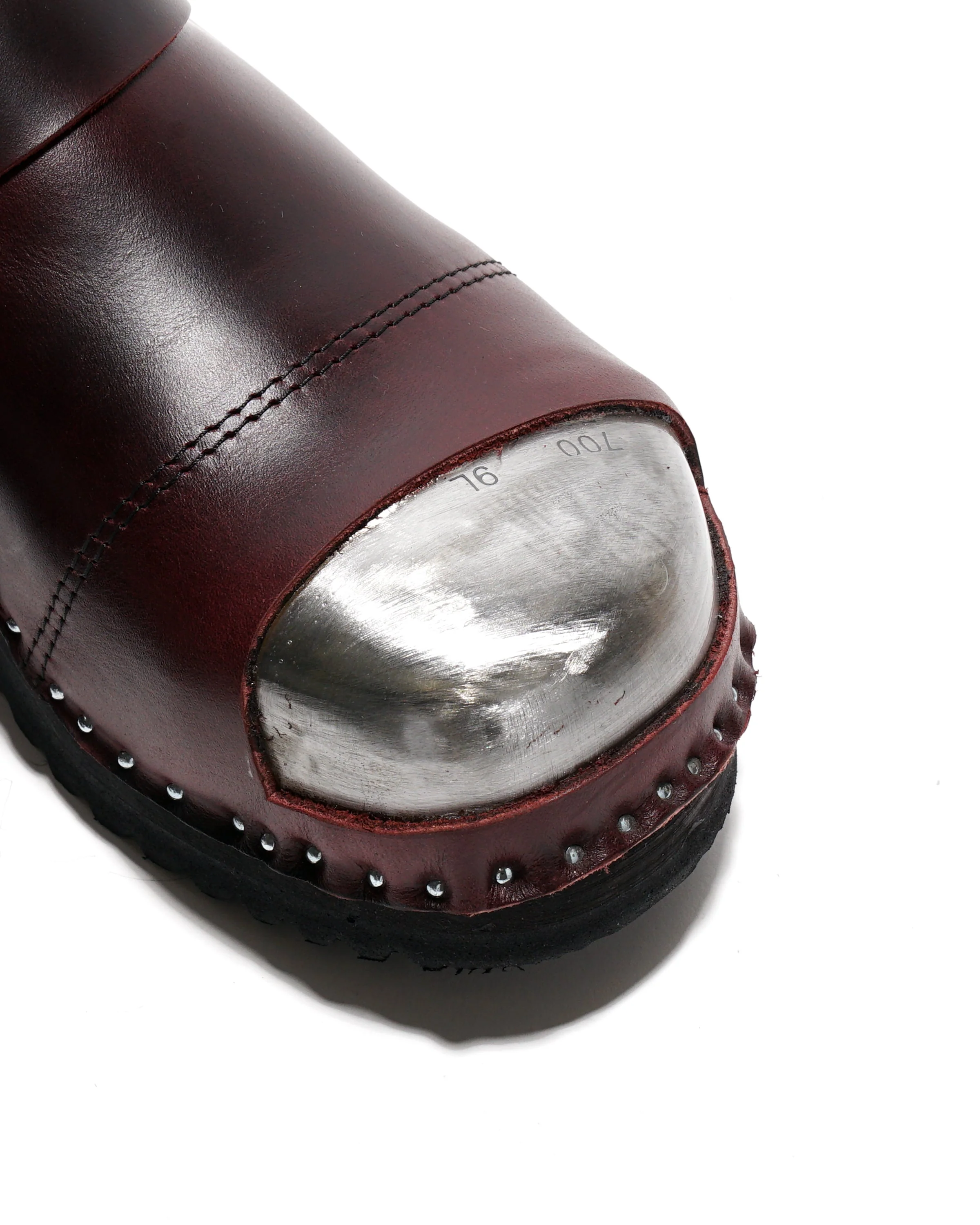 Needles x Troentorp - Safety - Smooth/Steel Toe - Bordeaux - Image 6