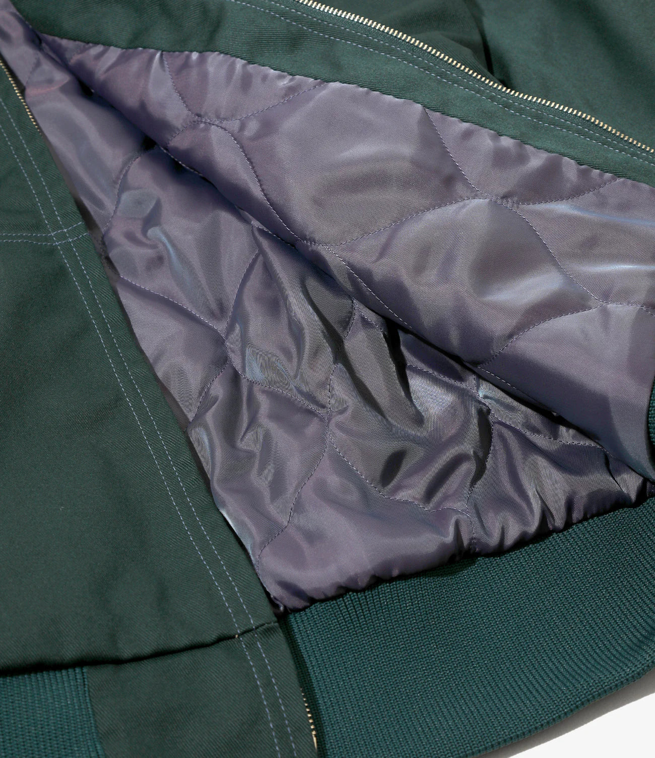 Nepenthes Special Zip Work Hoody - Green - PE/C Twill - Image 4