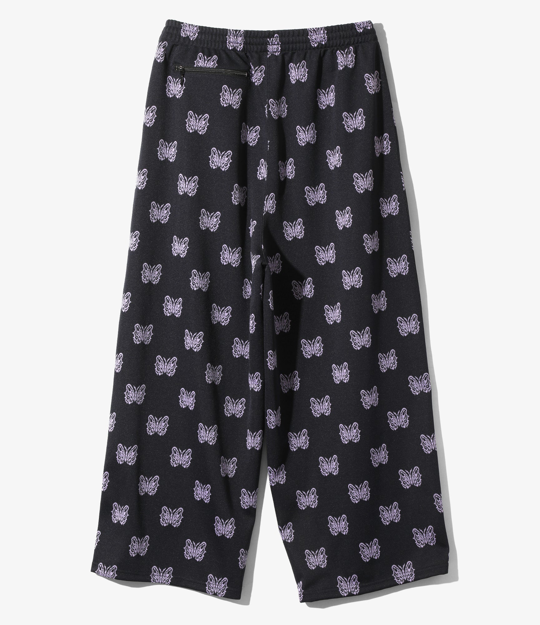 Needles x Kae Tanaka H.D. Track Pant - Black - Poly Jacquard - Image 5