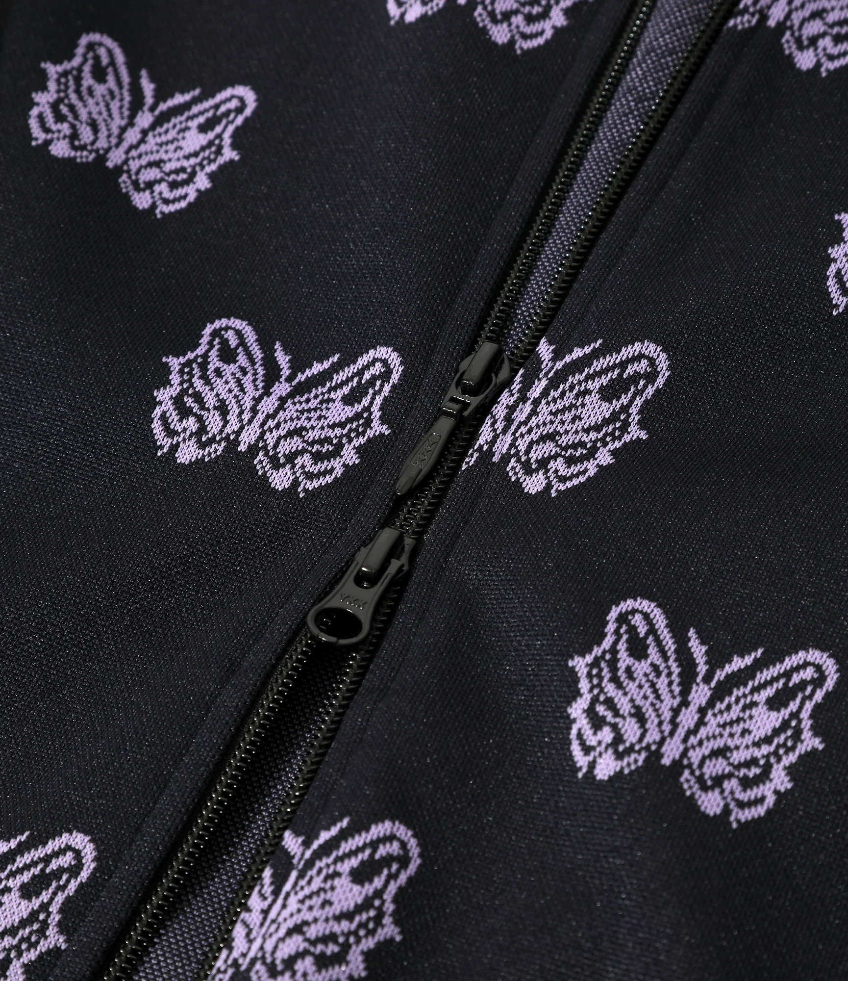 Needles x Kae Tanaka Track Jacket - Black - Poly Jacquard - Image 3