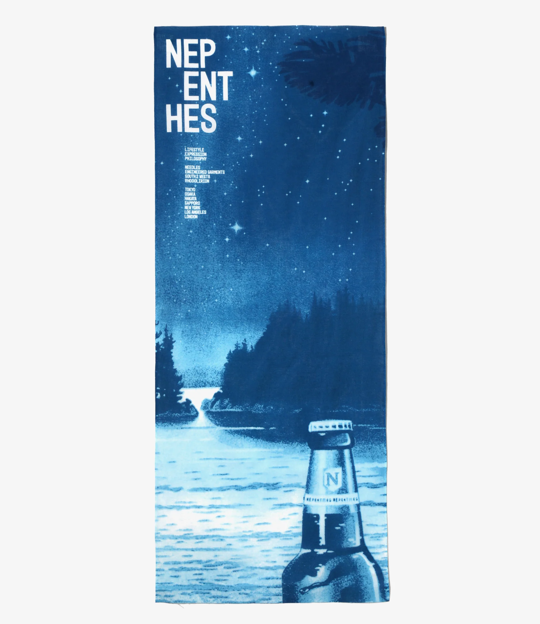 Nepenthes x Kazuhiro Ota - Tenugui Bandana - Starry Sky - Image 2