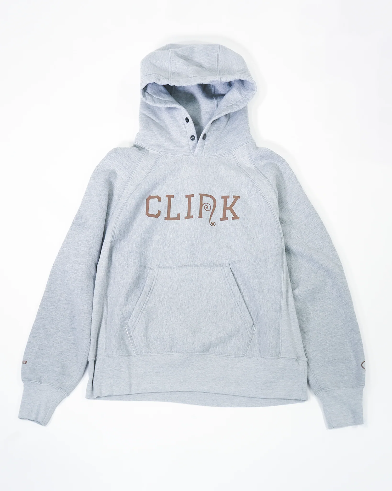 Nepenthes Los Angeles x Clink Wine Club - Raglan Hoodie - Grey