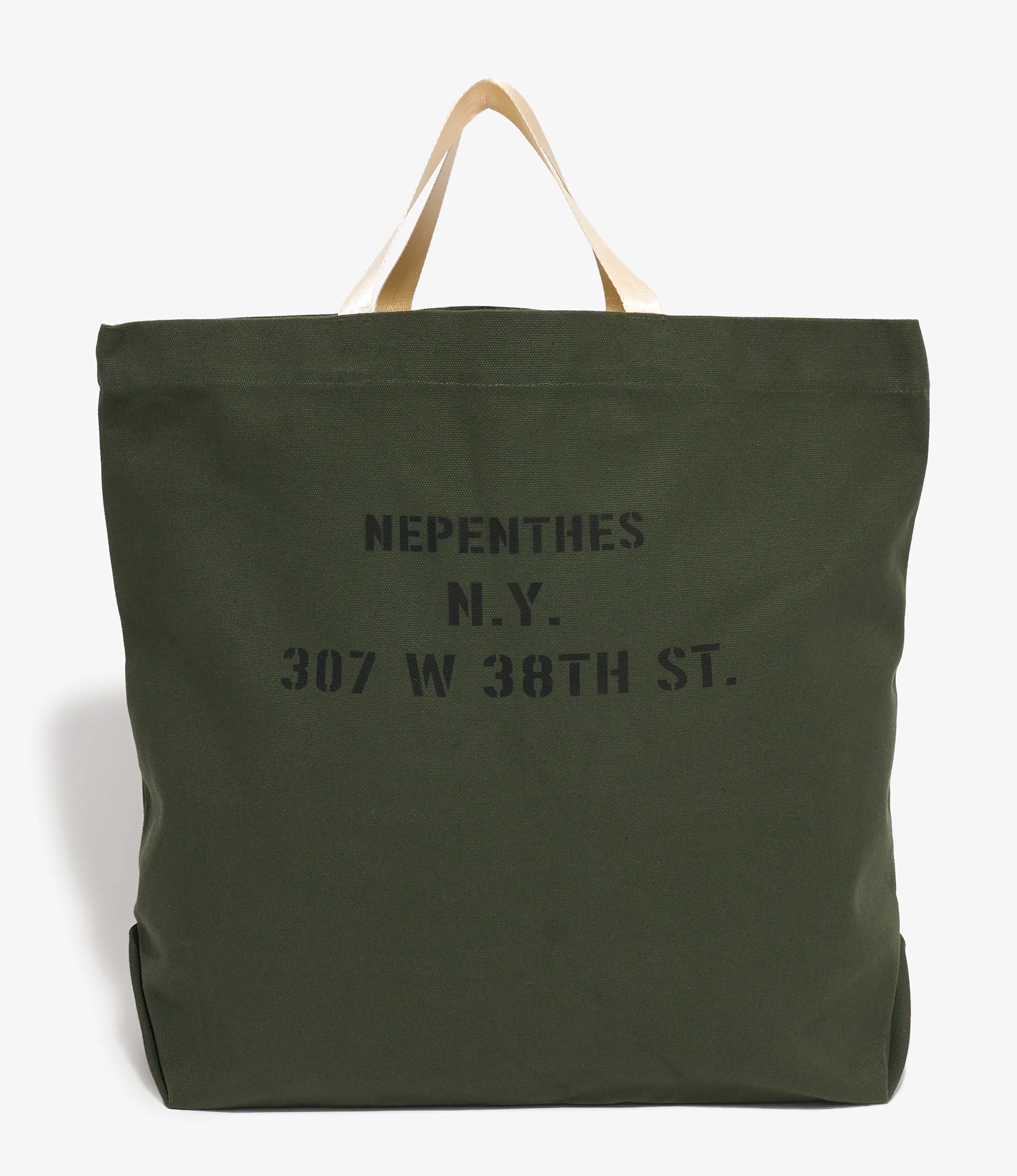 NNY Canvas Tote Bag - Small - Olive - Recycled Canvas