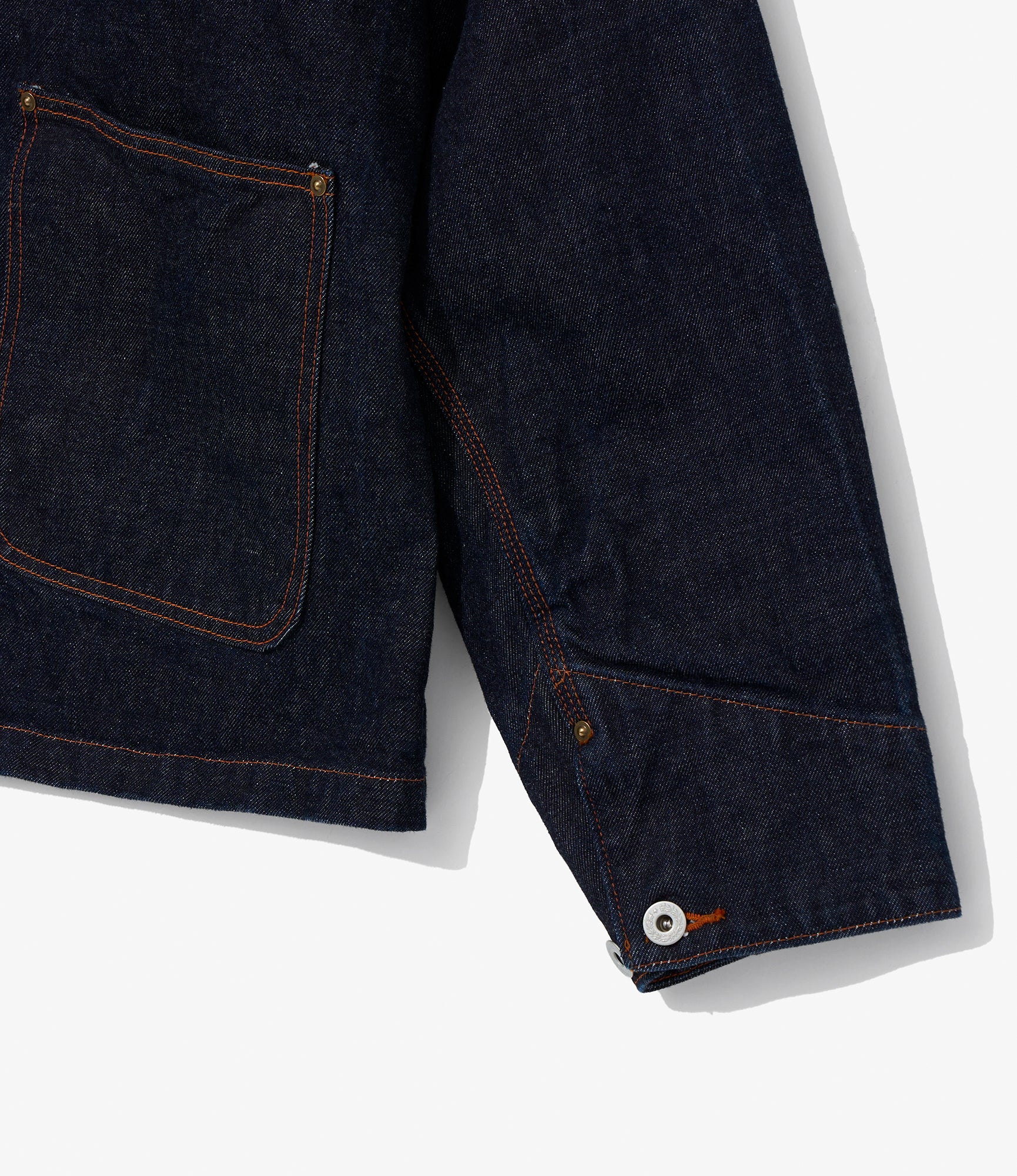 NNY x MOANDMO - Coverall Jacket - Indigo - Image 3