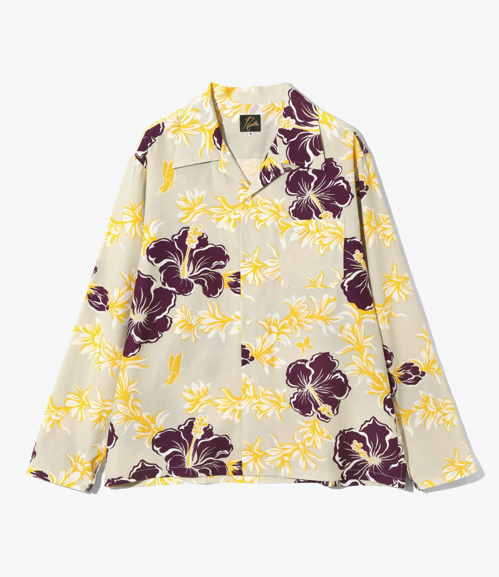 One Up Shirt - Ivory - C/R Printed Flower & Papillon