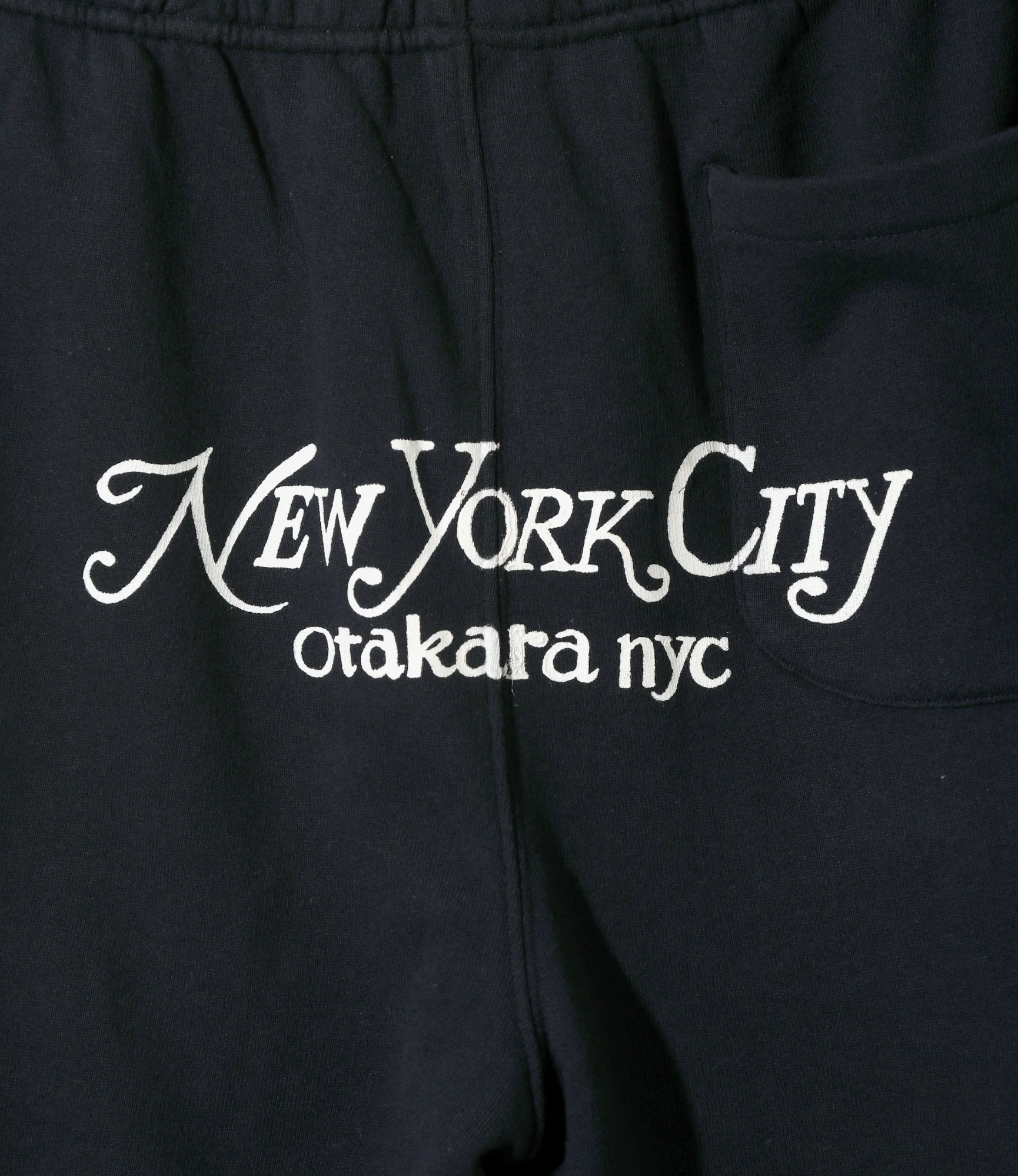Printed Sweat Pant - Navy - NYC - Image 5