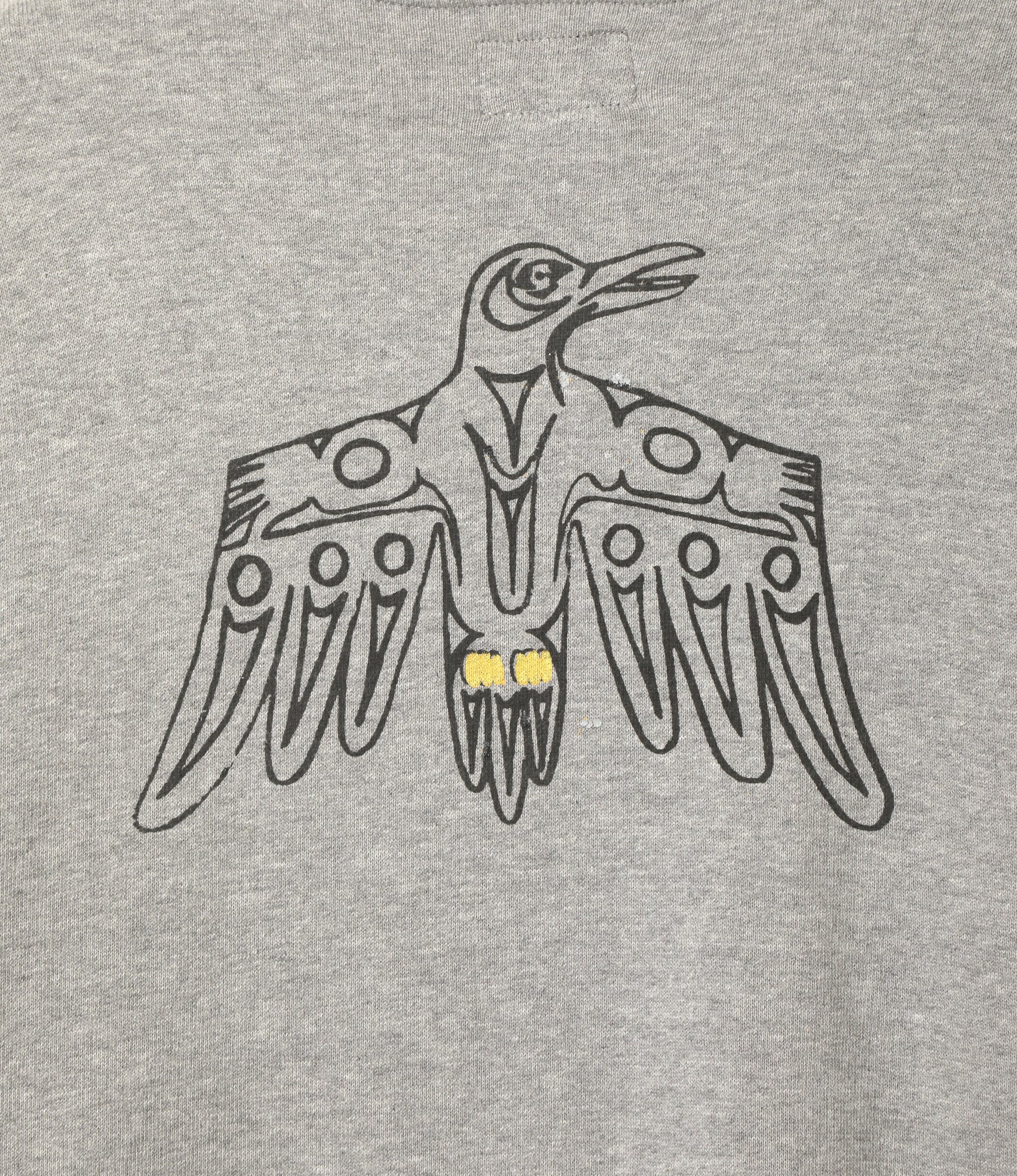 Printed Sweat Shirt - H. Grey - Edge - Image 4