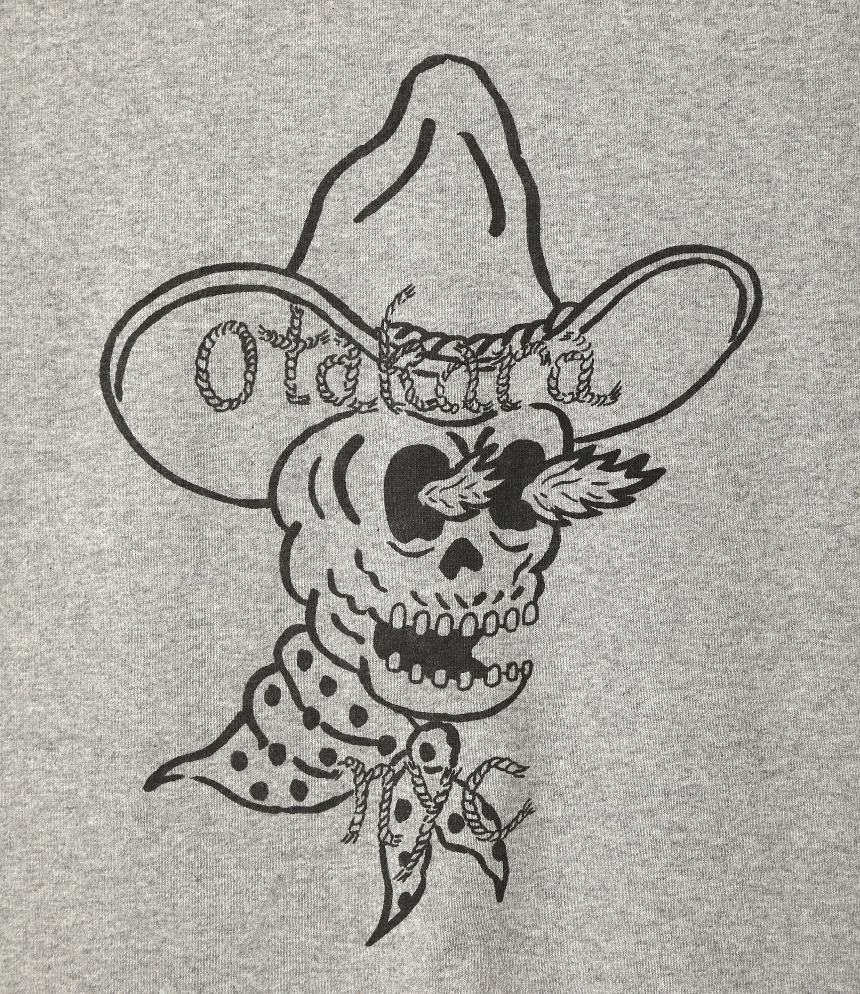 Printed Tee - H. Grey - Deadman - Image 2