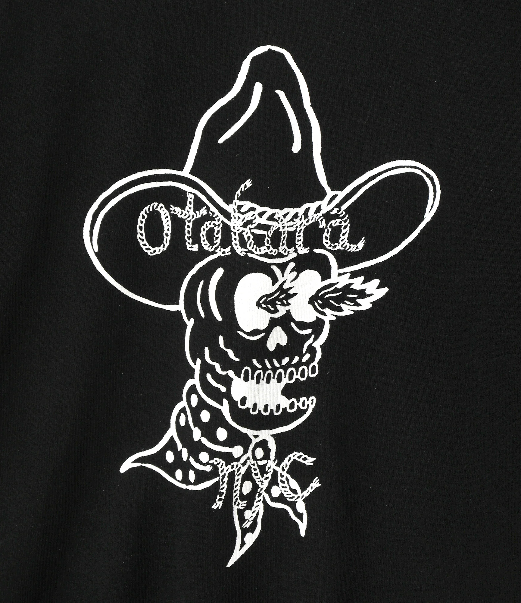 Printed Tee - Black - Deadman - Image 2