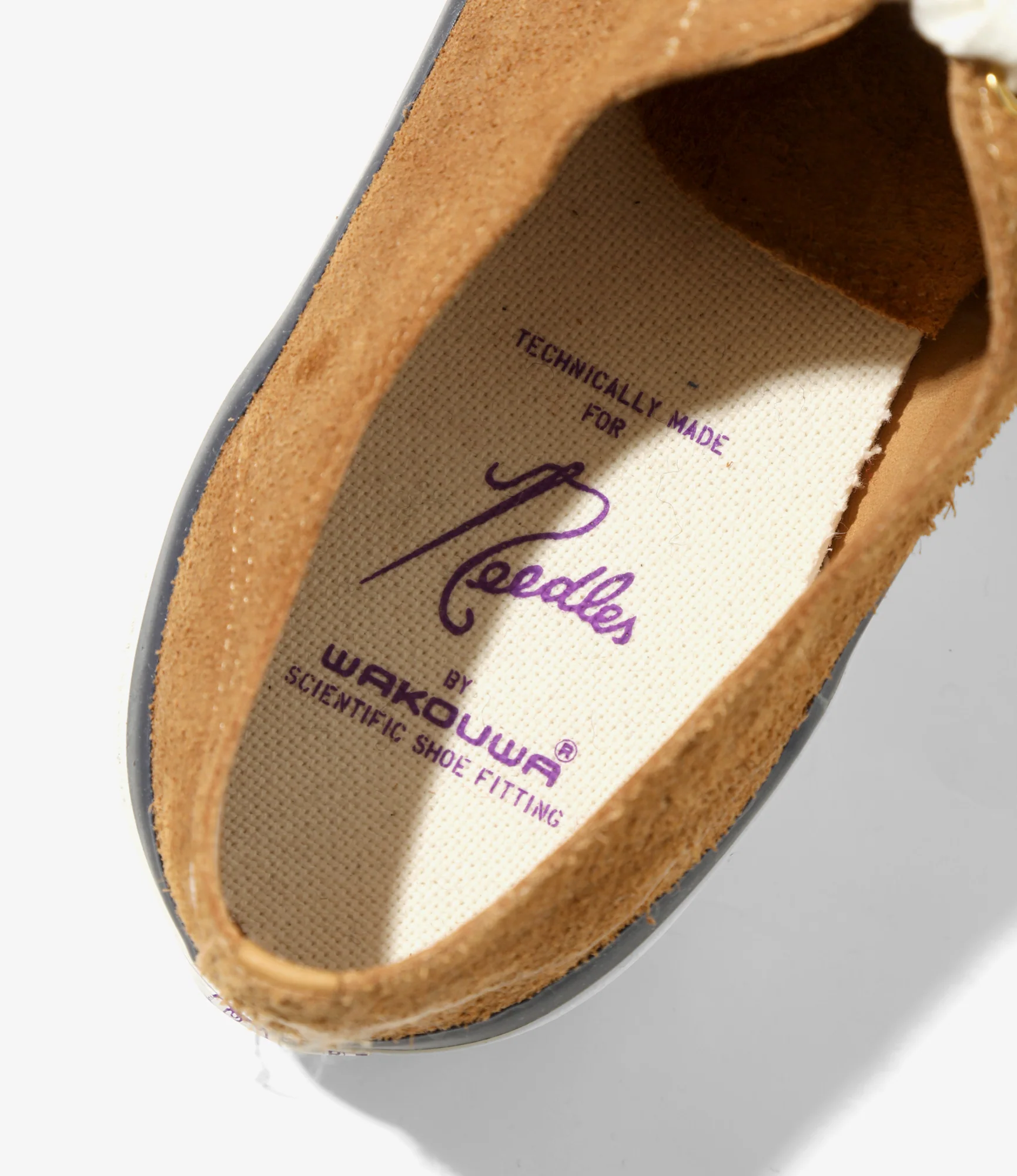Needles x Wakouwa - Oxford Suede - Brown - Image 5