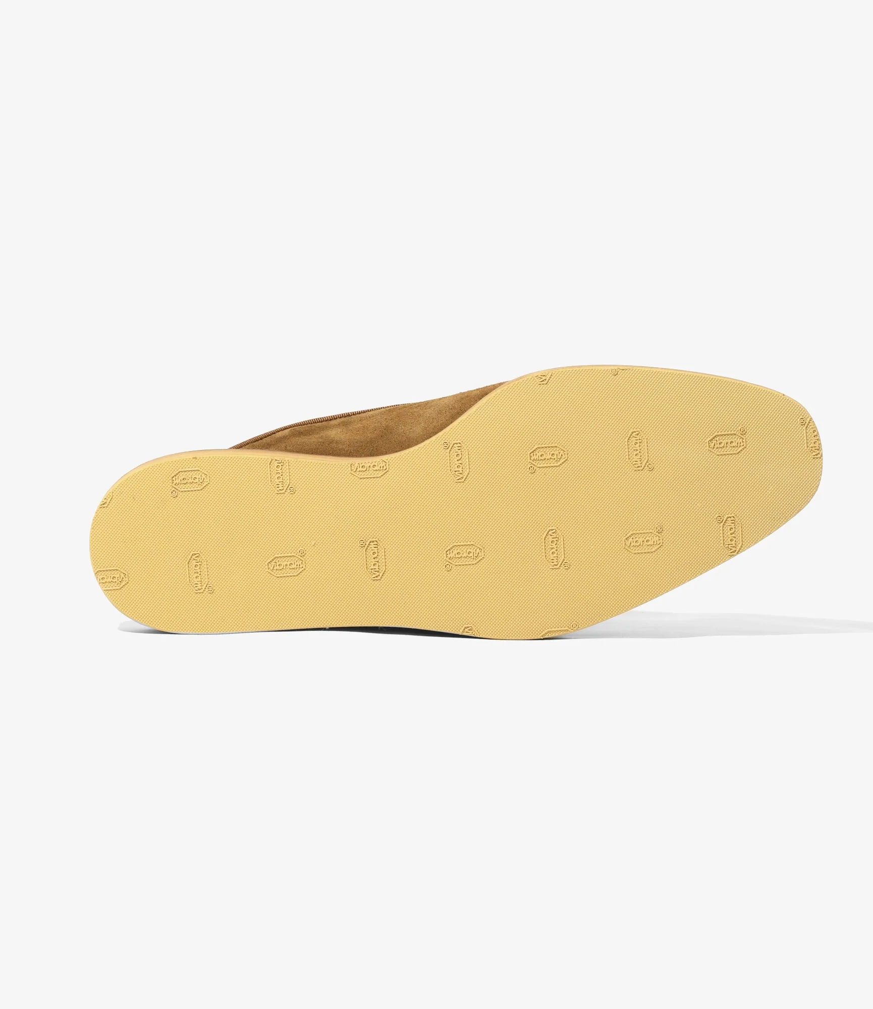 Papillon Emb. Slip-in - Brown - Suede - Image 7