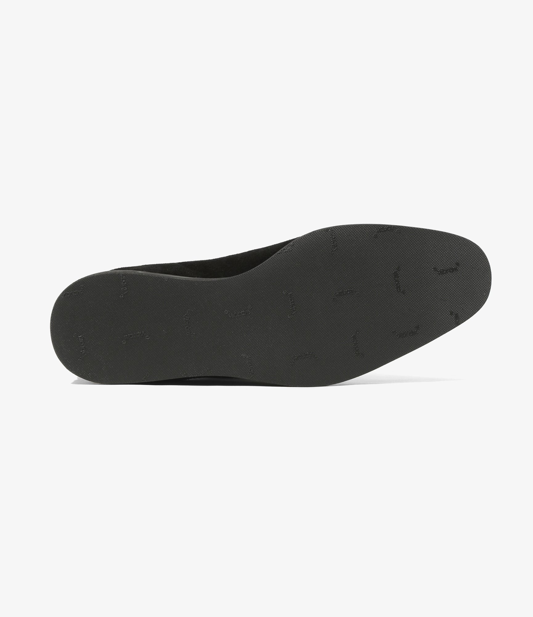 Papillon Emb. Slip-on - Black - Suede - Image 7