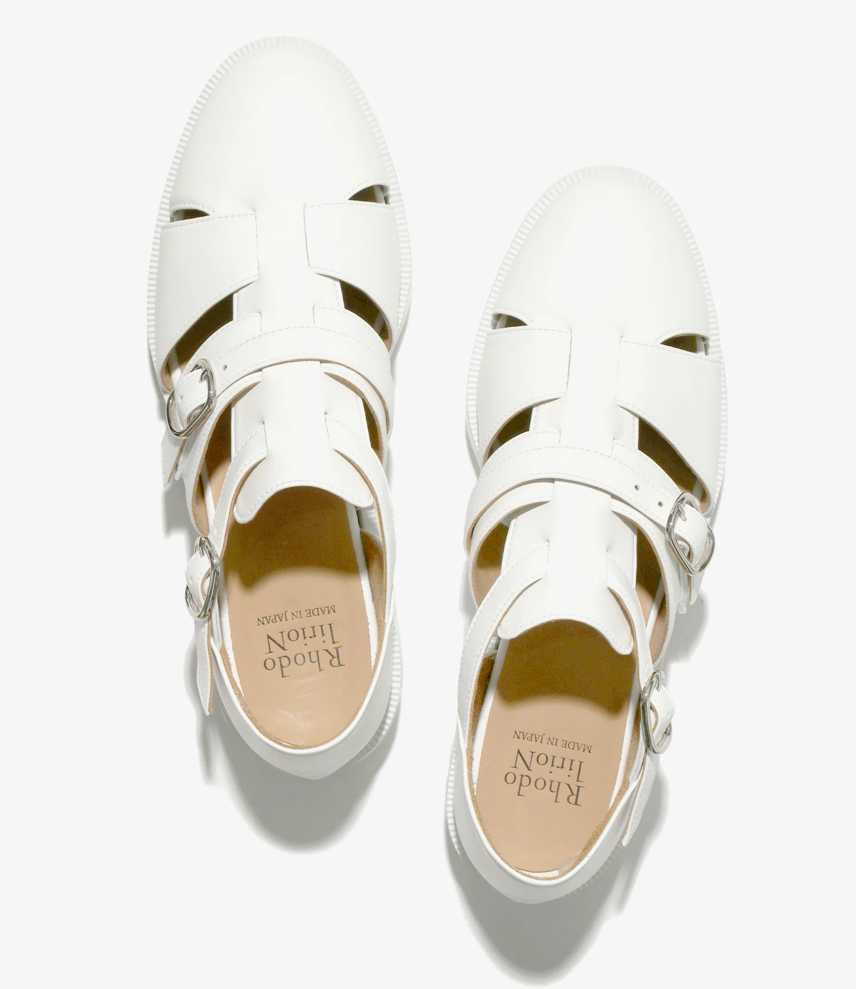 Platform Fisherman Shoes - Off White - Image 2