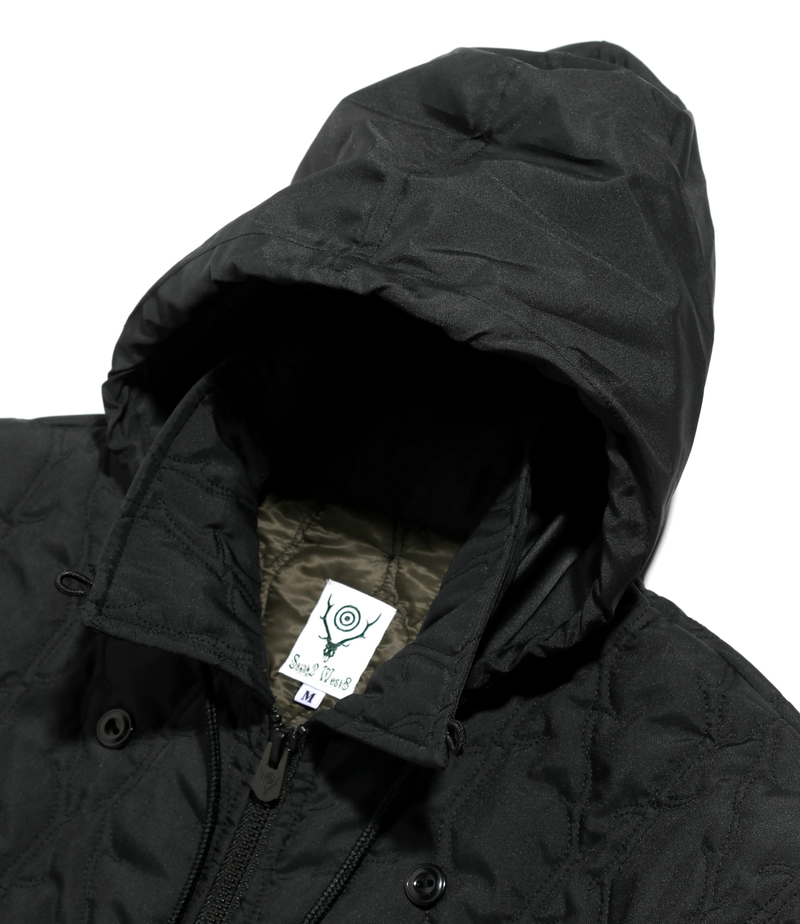 Quilted Jacket - Black - Deer Horn Qt. - Image 6