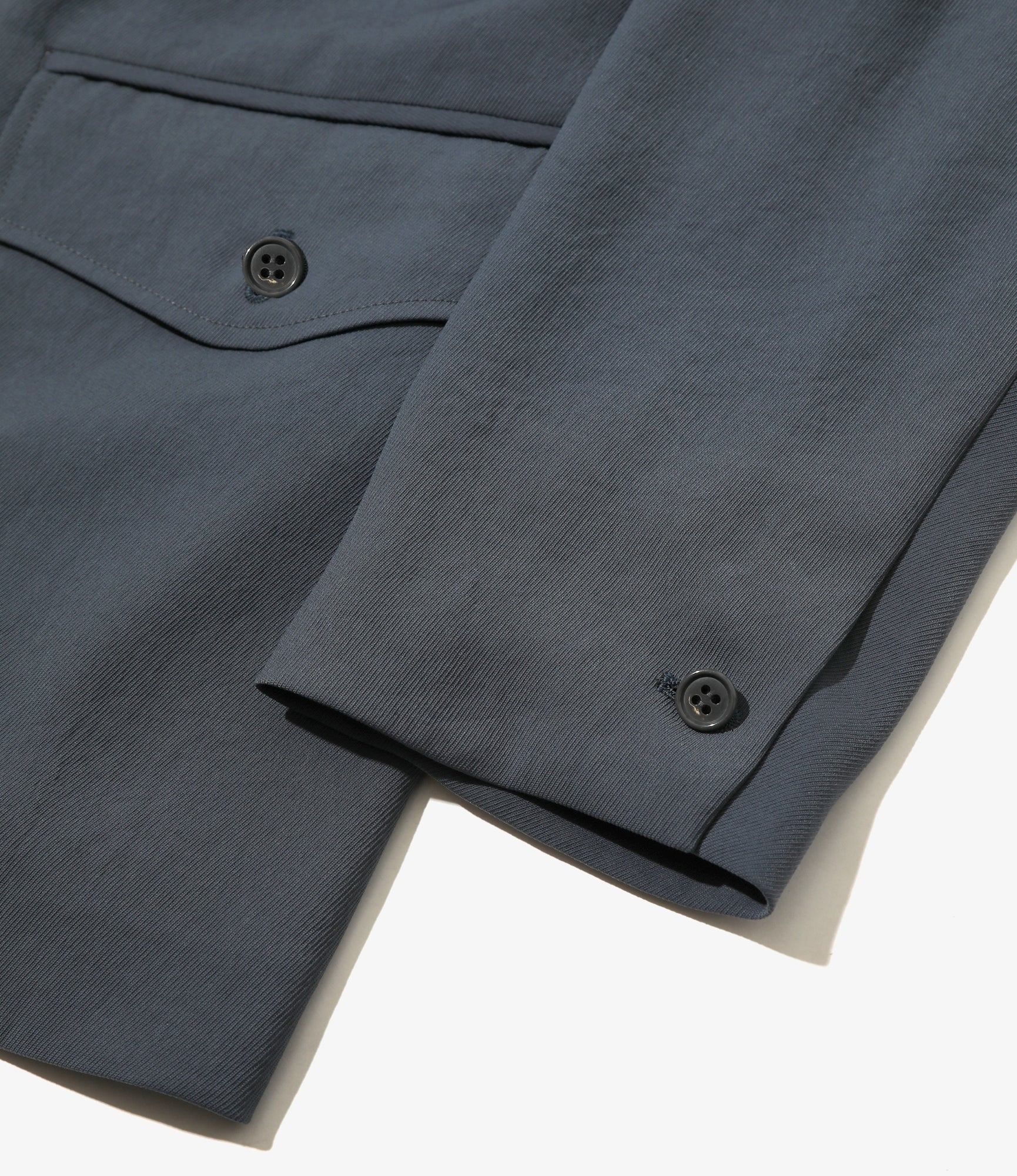 Rancher Coat - Slate Blue - Poly Twill - Image 3