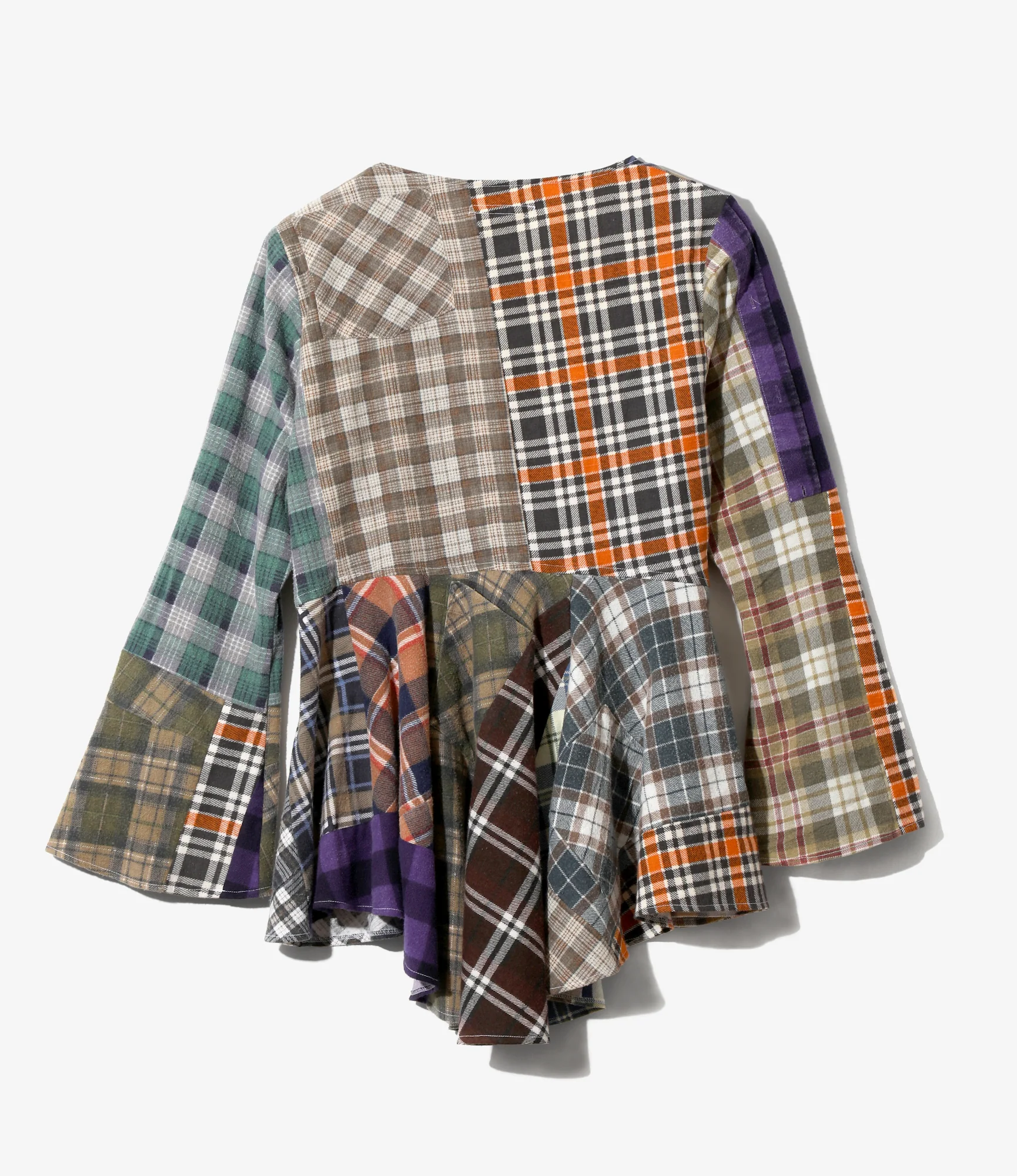Women's Flannel Shirt -> Cache Coeur Blouse - Assorted - Image 3