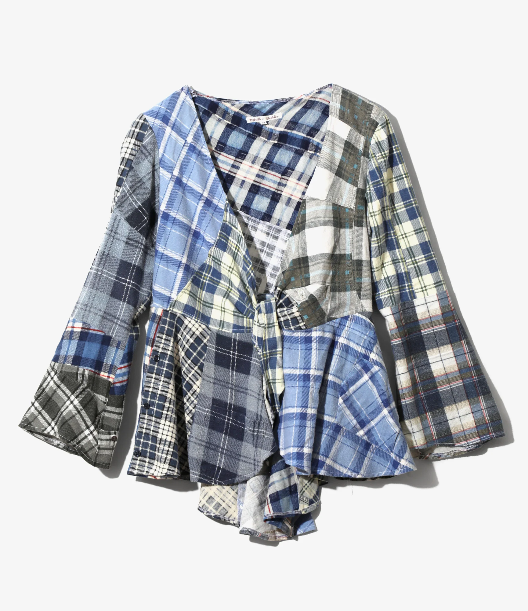 Women's Flannel Shirt -> Cache Coeur Blouse - Assorted - Image 5