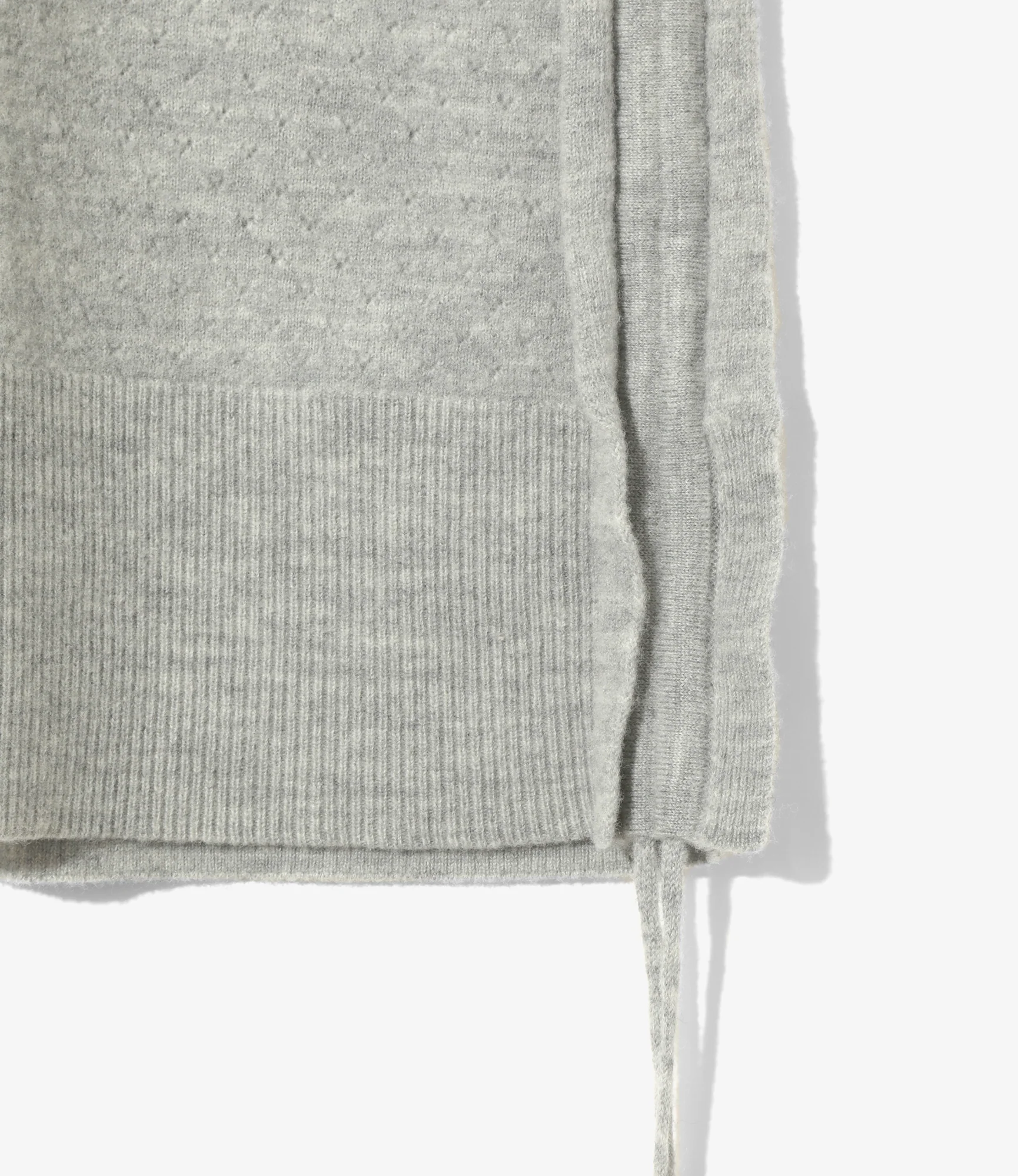 Apron Dress - H. Grey - Boiled Knit - Image 3