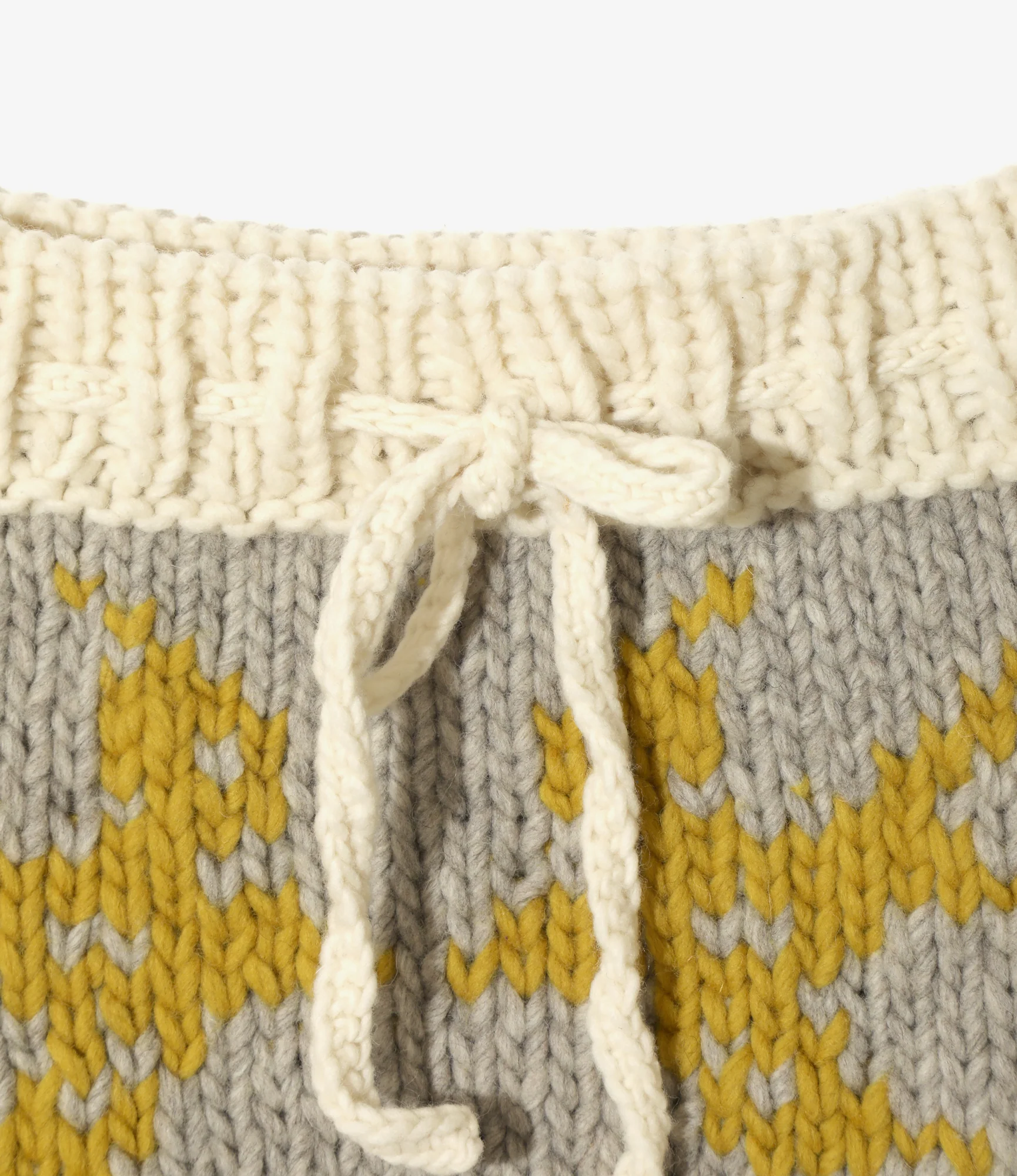 Cowichan Two-way Sweater - Ivory - Image 2