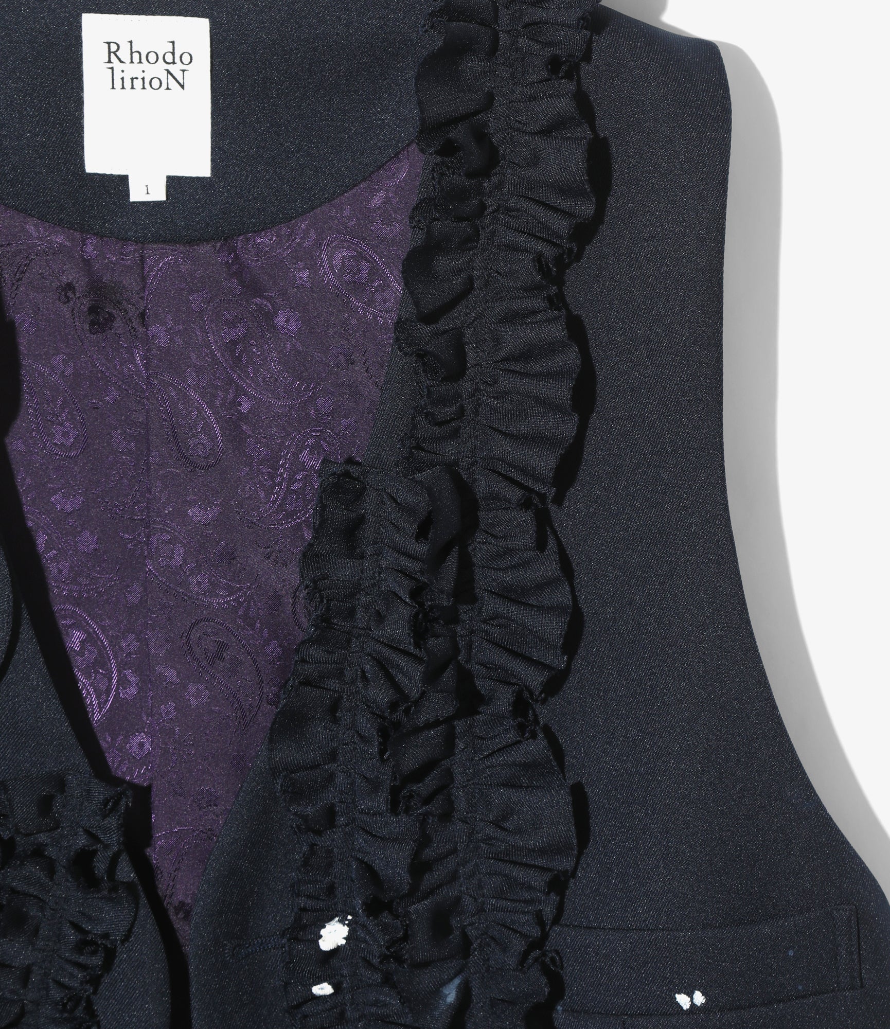 Frill Vest - Twill Paint - Image 2