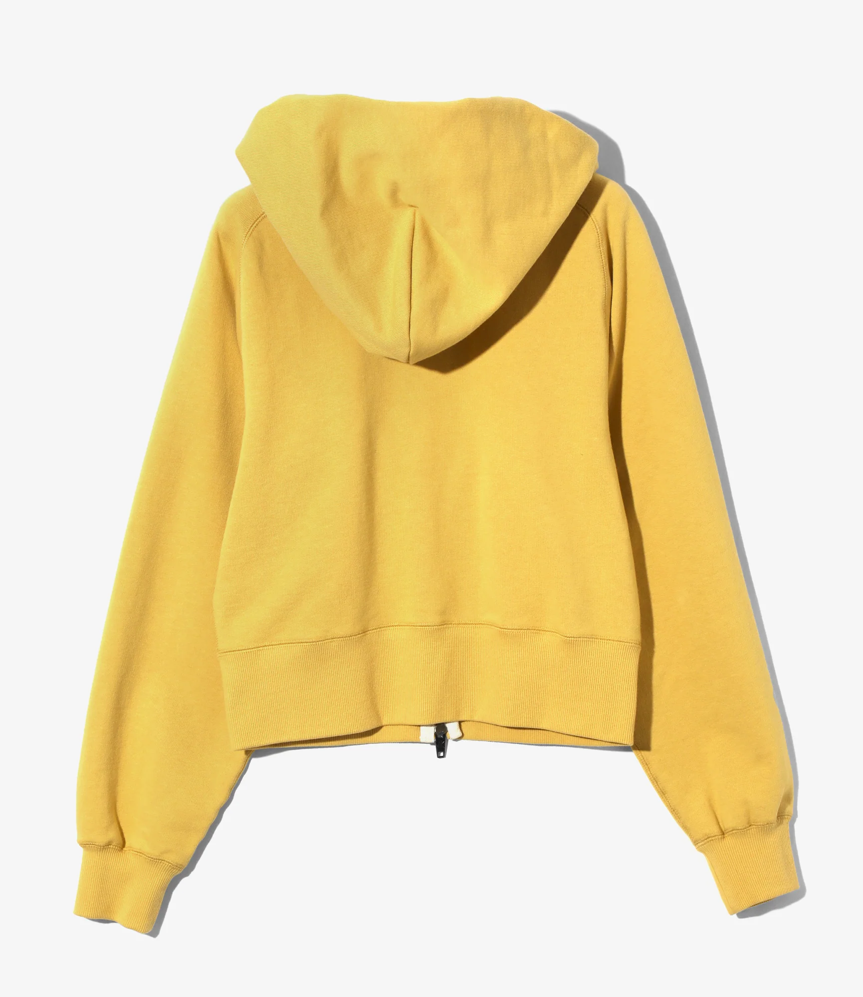 Hoody Sweatshirt - Yellow - French Terry - Image 4