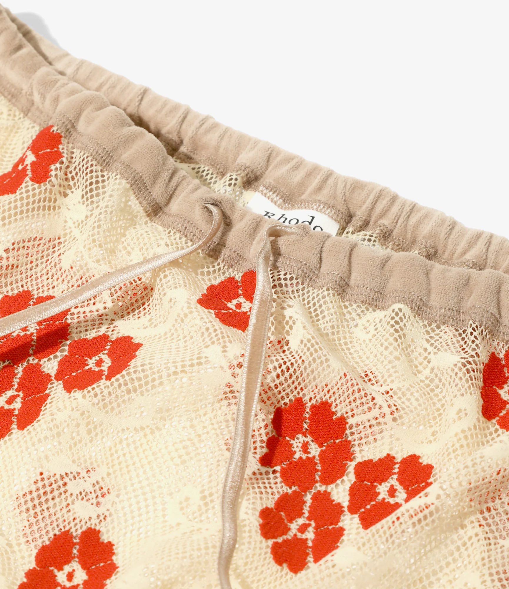 Pencil Skirt - Ivory - Flower Lace - Image 3