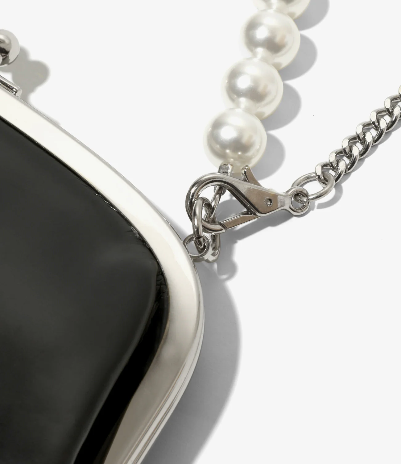 Two-way GAMAGUCHI Bag - Black - Image 4